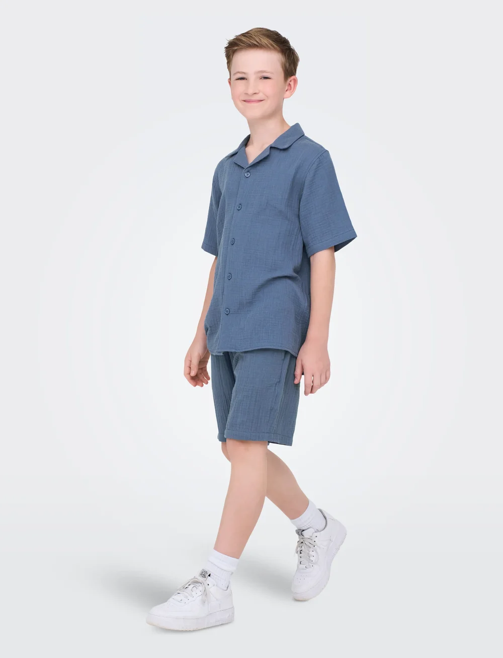 ONLY & SONS - OSJTEL-PAS 0158 SHORTS WVN - casual shorts - vintage indigo - 4