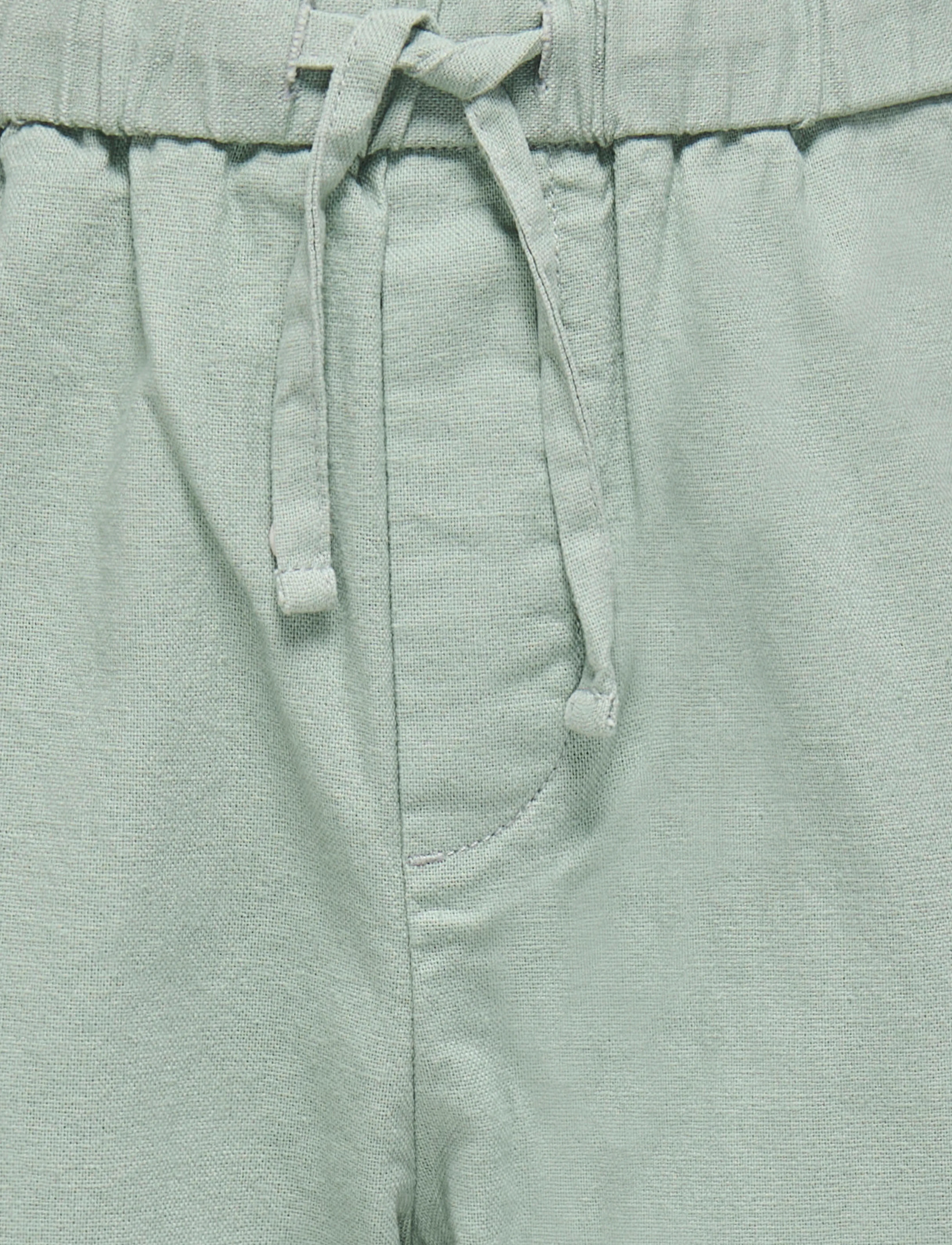 ONLY & SONS - OSJLINUS 0007 COT LIN PNT NOOS - trousers - iceberg green - 4