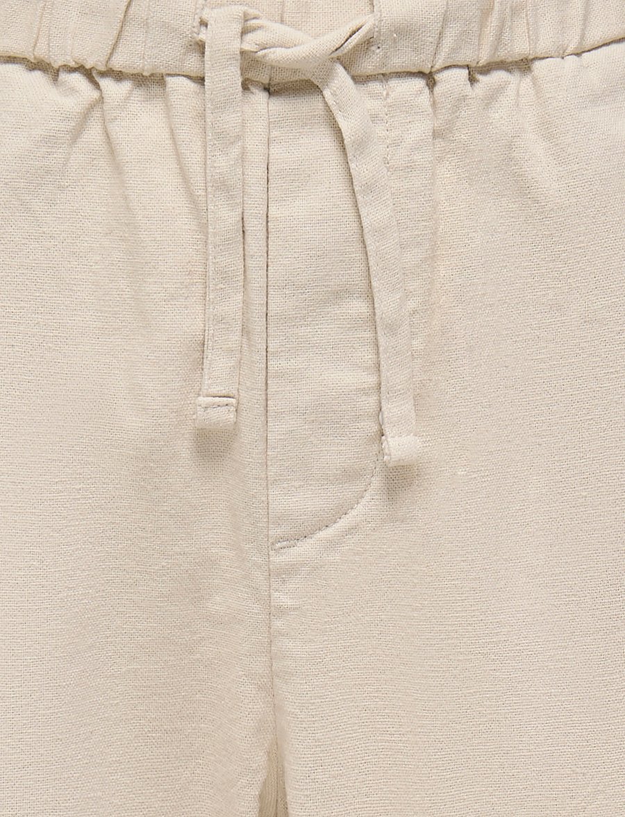 ONLY & SONS - OSJLINUS 0007 COT LIN PNT NOOS - leinen-kleidung - silver lining - 3