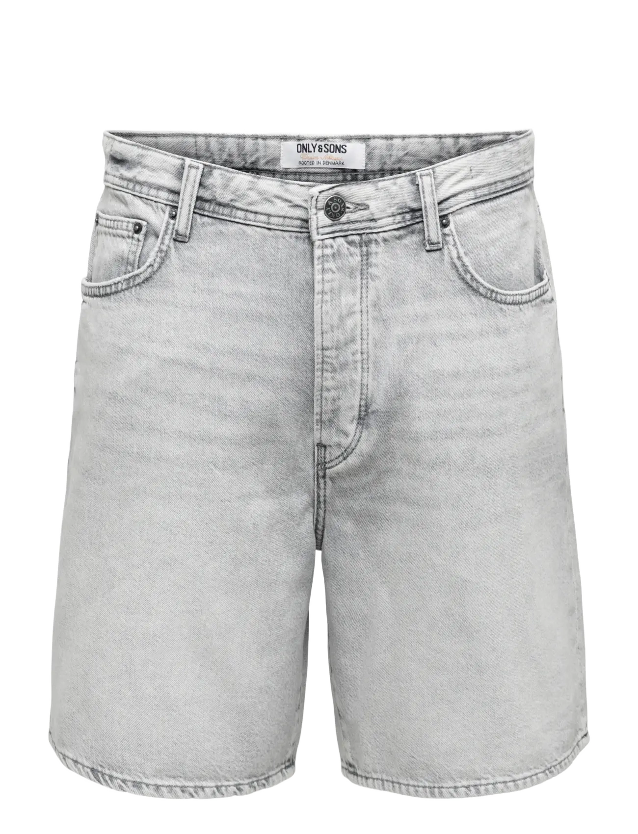 ONLY & SONS ONSFADE LMG 3157 TAI DNM SHORTS NOOS - Shorts - LIGHT GREY DENIM / grey