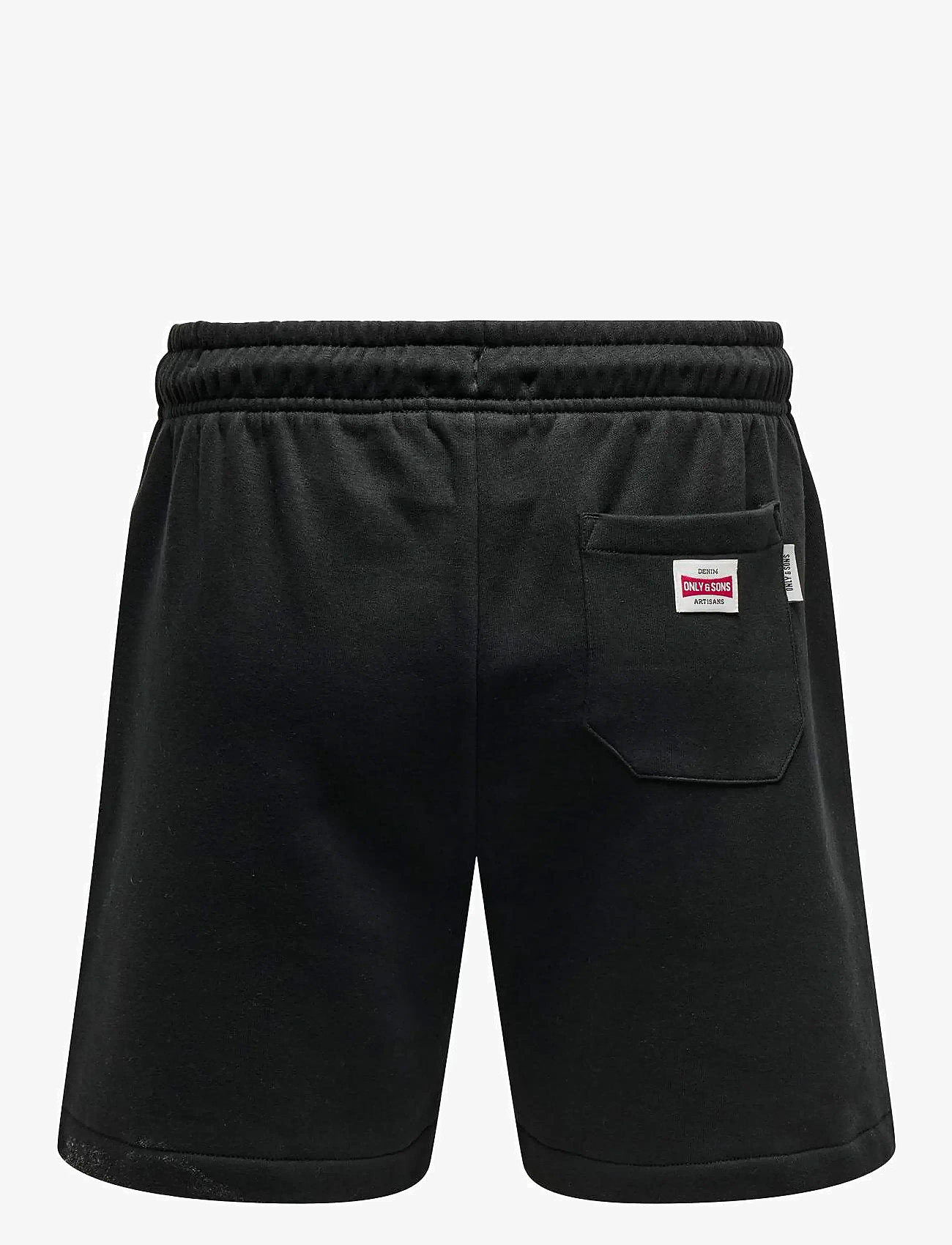ONLY & SONS - ONSDAWSON REG SWEAT SHORTS VD - sweatshorts - jet black - 1