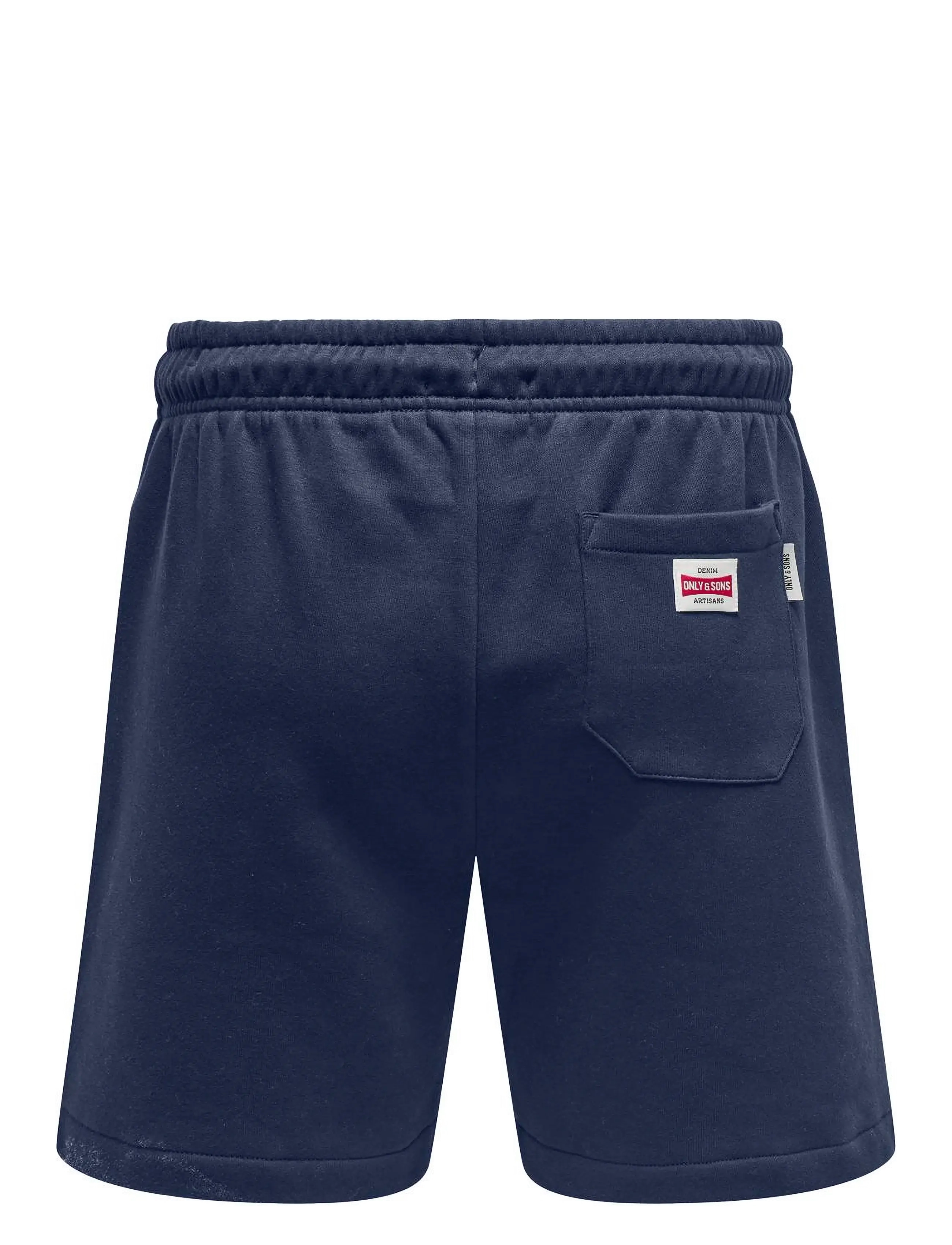 ONLY & SONS - ONSDAWSON REG SWEAT SHORTS VD - sweatshorts - naval academy - 1