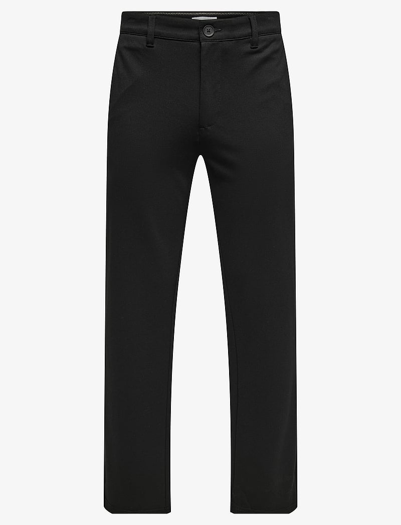 ONLY & SONS - ONSMARK REGULAR 0209 PANT NOOS - chinos - black - 1