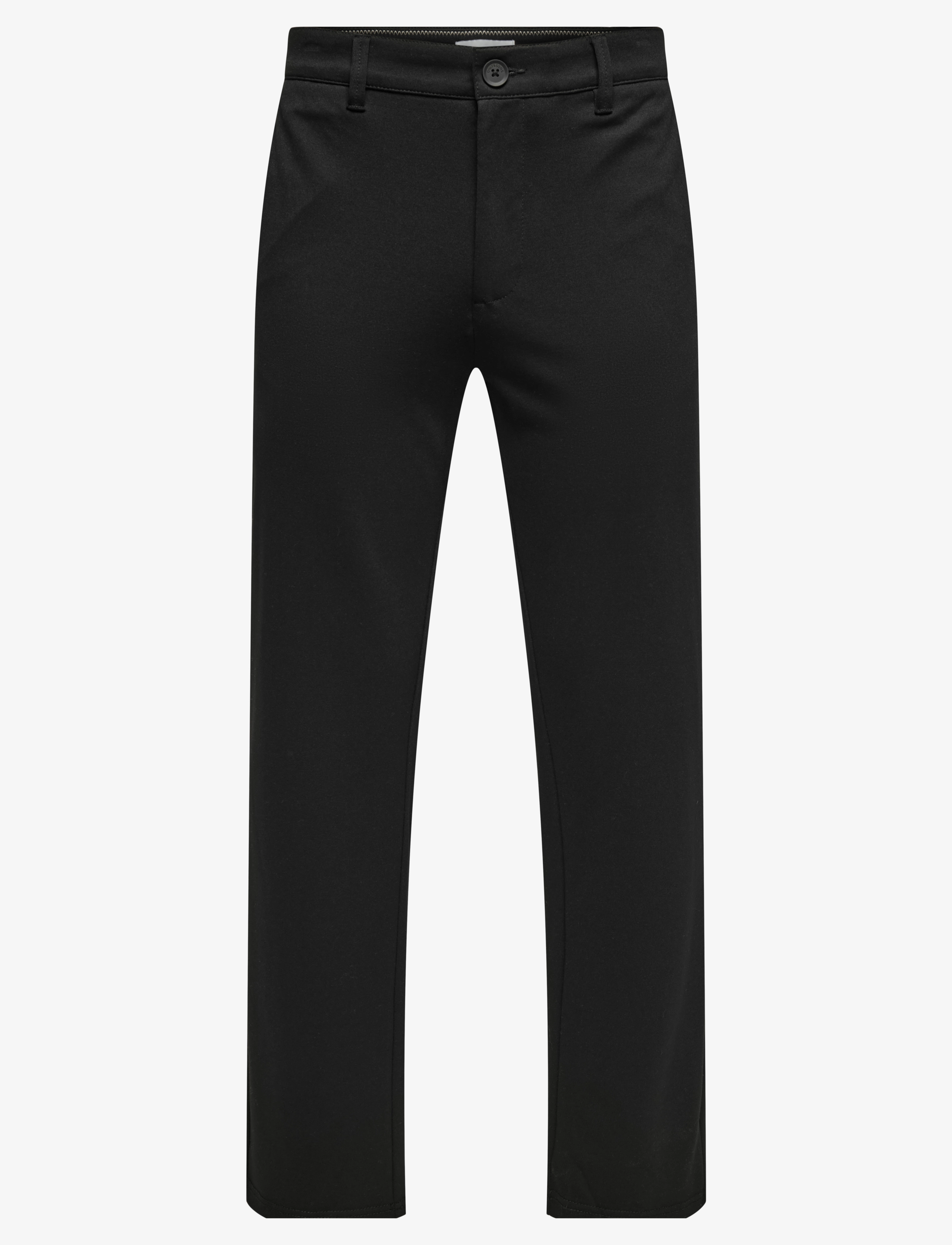 ONLY & SONS - ONSMARK REGULAR 0209 PANT NOOS - laveste priser - black - 1