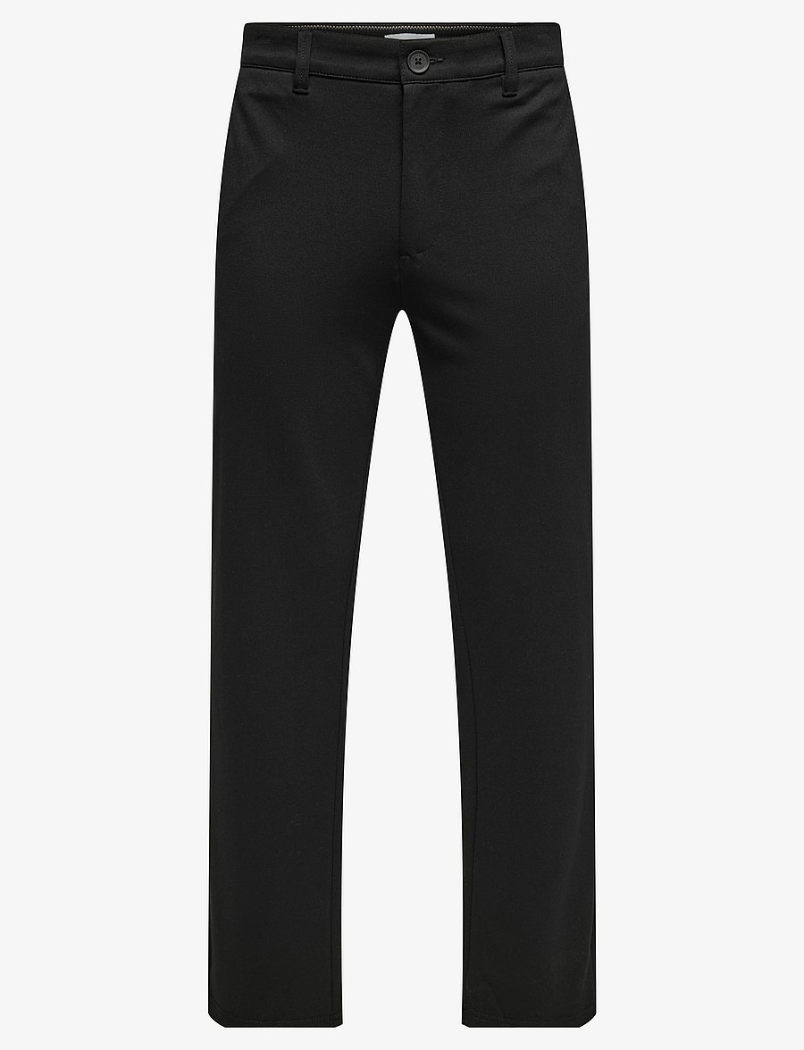 ONLY & SONS - ONSMARK REGULAR 0209 PANT NOOS - chino püksid - black - 1
