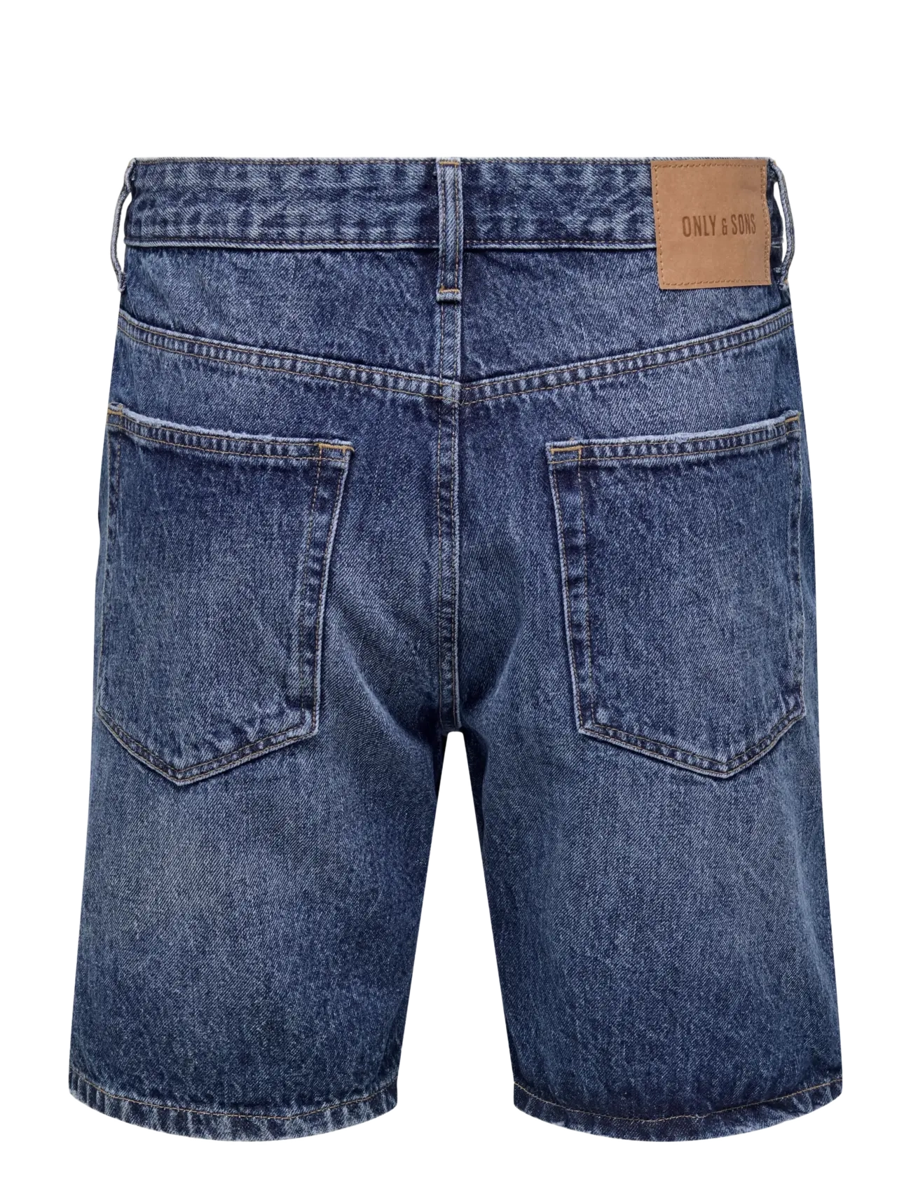 ONLY & SONS - ONSEDGE DB 3223 TAI DNM SHORTS NOOS - jorts - dark blue denim - 2