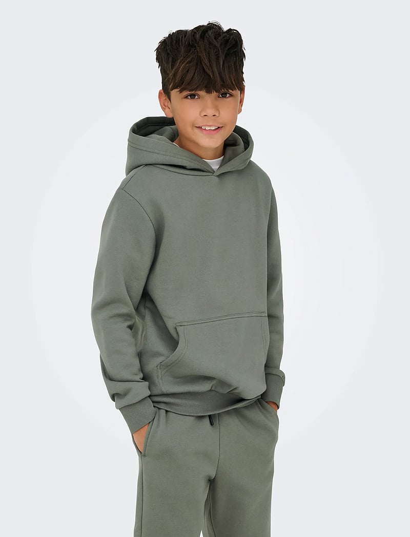 ONLY & SONS - OSJCERES HOODIE SWT NOOS - kapuzenpullover - castor gray - 0