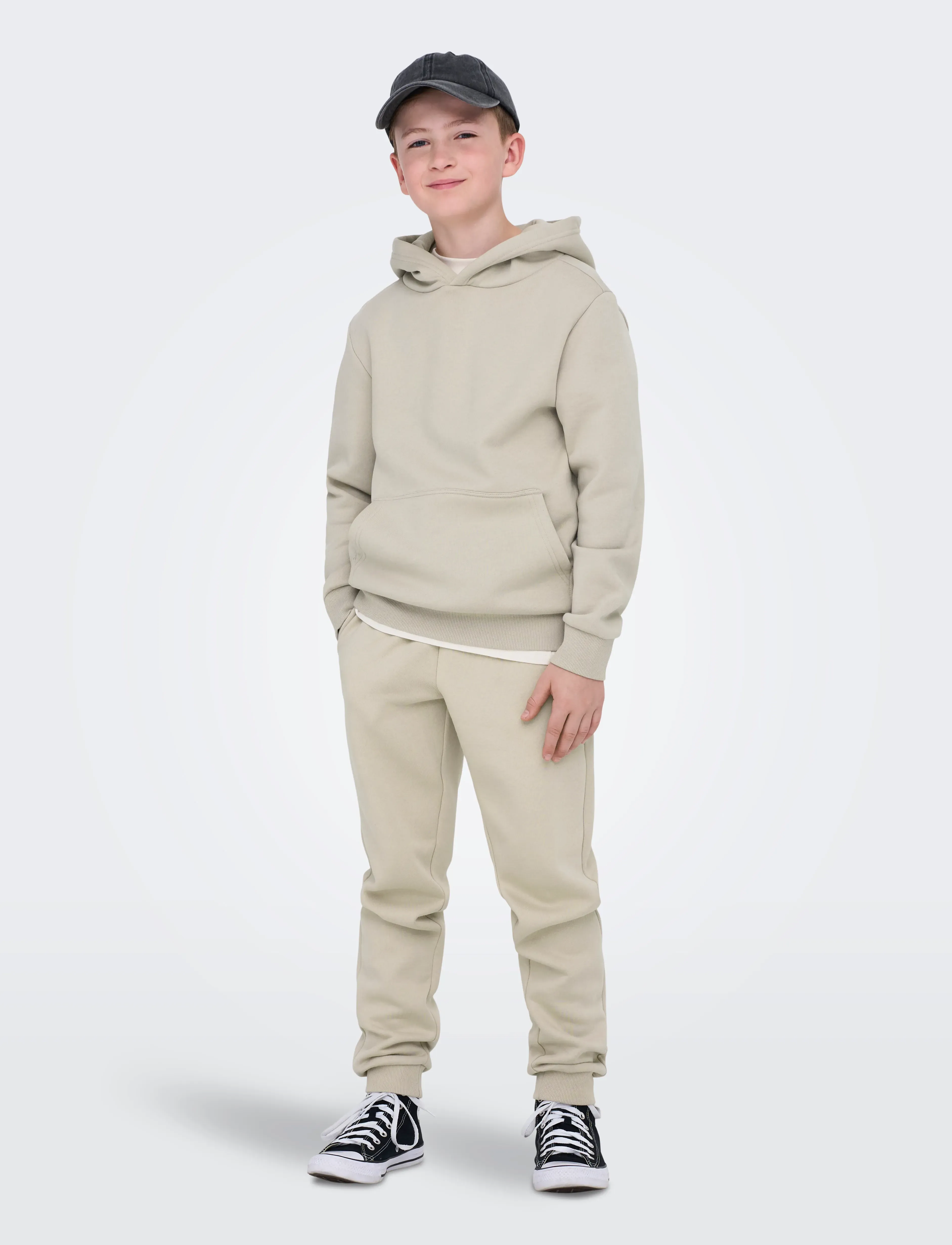 ONLY & SONS - OSJCERES HOODIE SWT NOOS - kapuutsiga dressipluusid - silver lining - 3