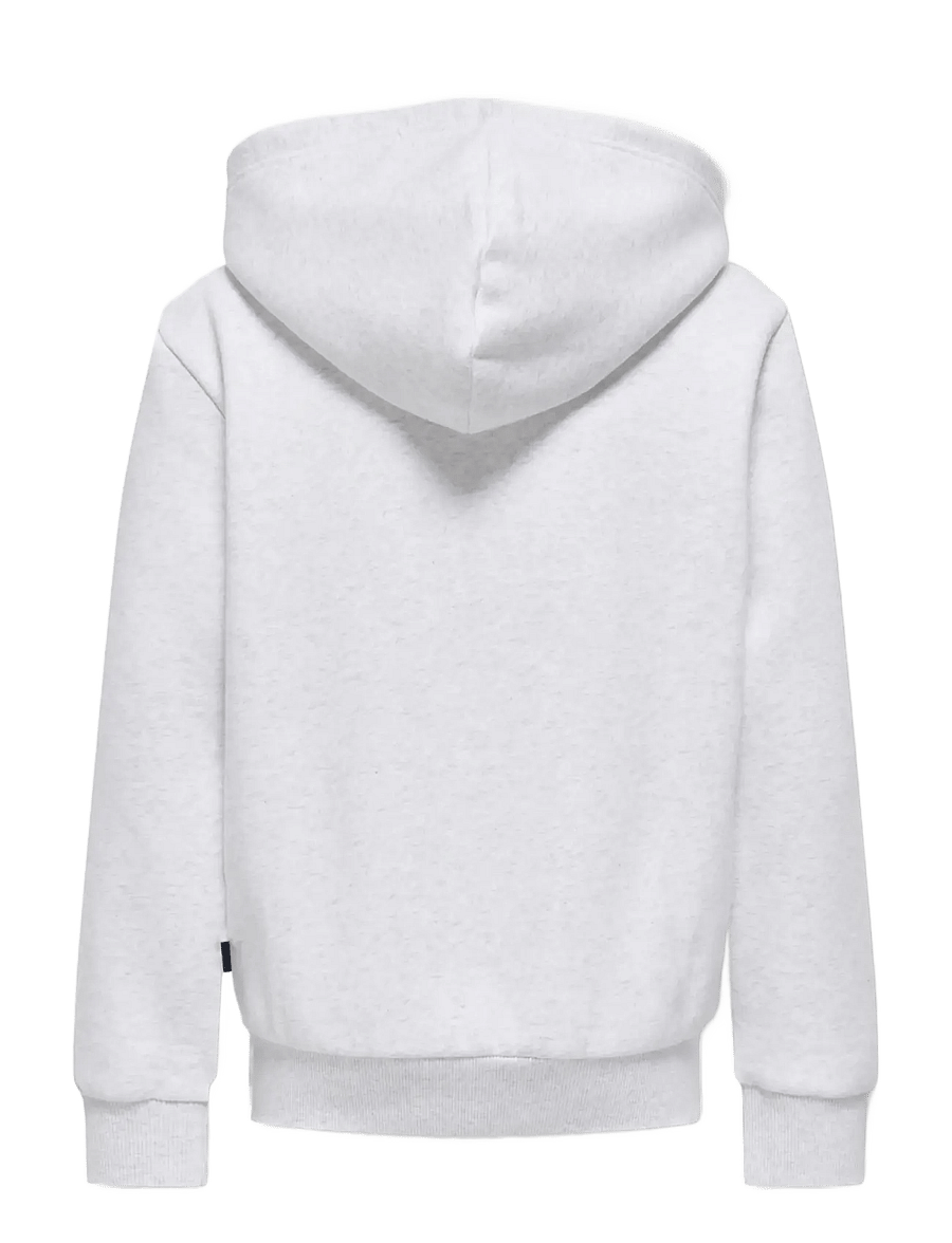 ONLY & SONS - OSJCERES ZIP THR. HOODIE SWT NOOS - kapuzenpullover - super light grey melange - 1