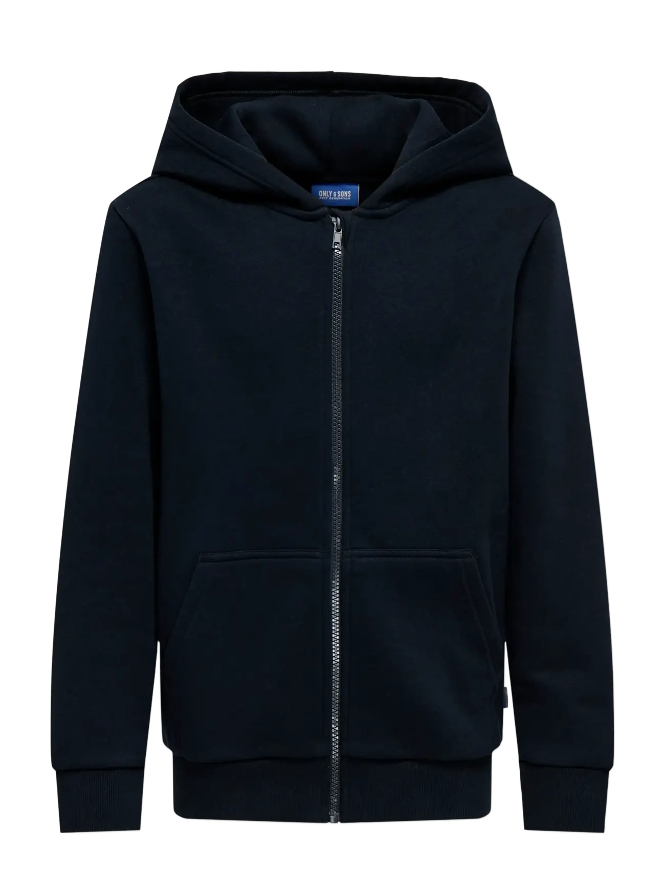 ONLY & SONS OSJCERES ZIP THR. HOODIE SWT NOOS - ONLY & SONS - BLACK / black