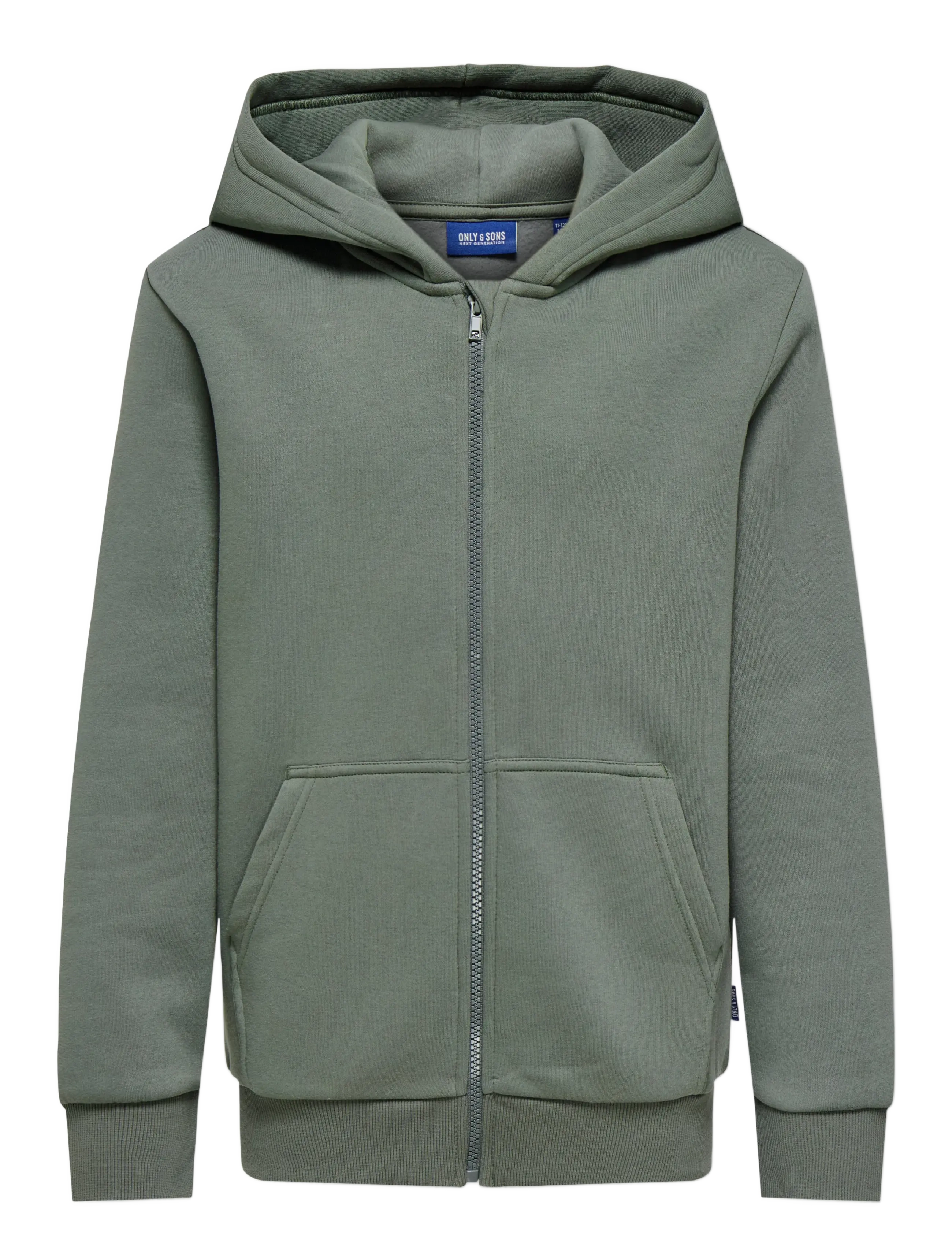 ONLY & SONS OSJCERES ZIP THR. HOODIE SWT NOOS - ONLY & SONS - CASTOR GRAY / grey