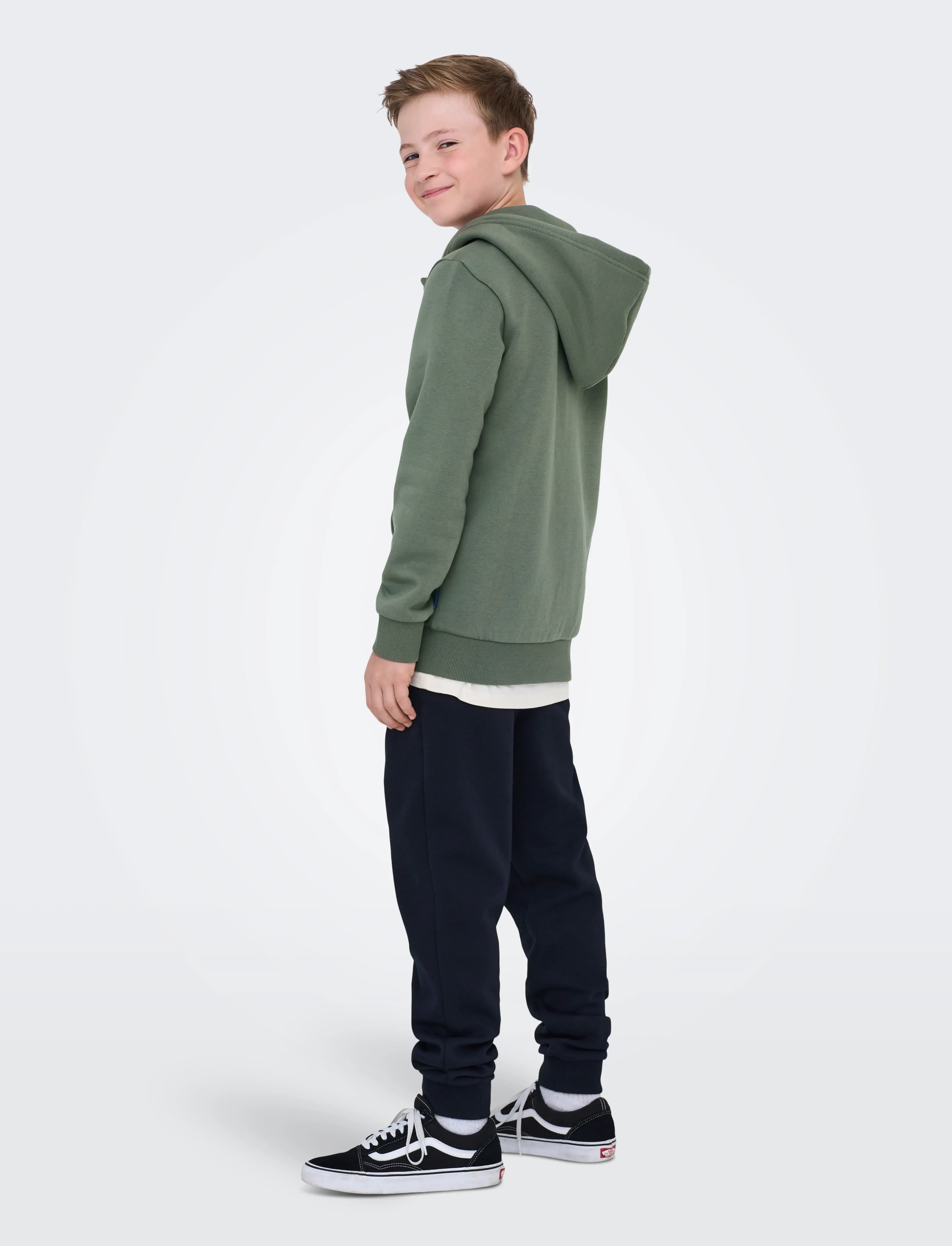 ONLY & SONS - OSJCERES ZIP THR. HOODIE SWT NOOS - huvtröjor - castor gray - 3