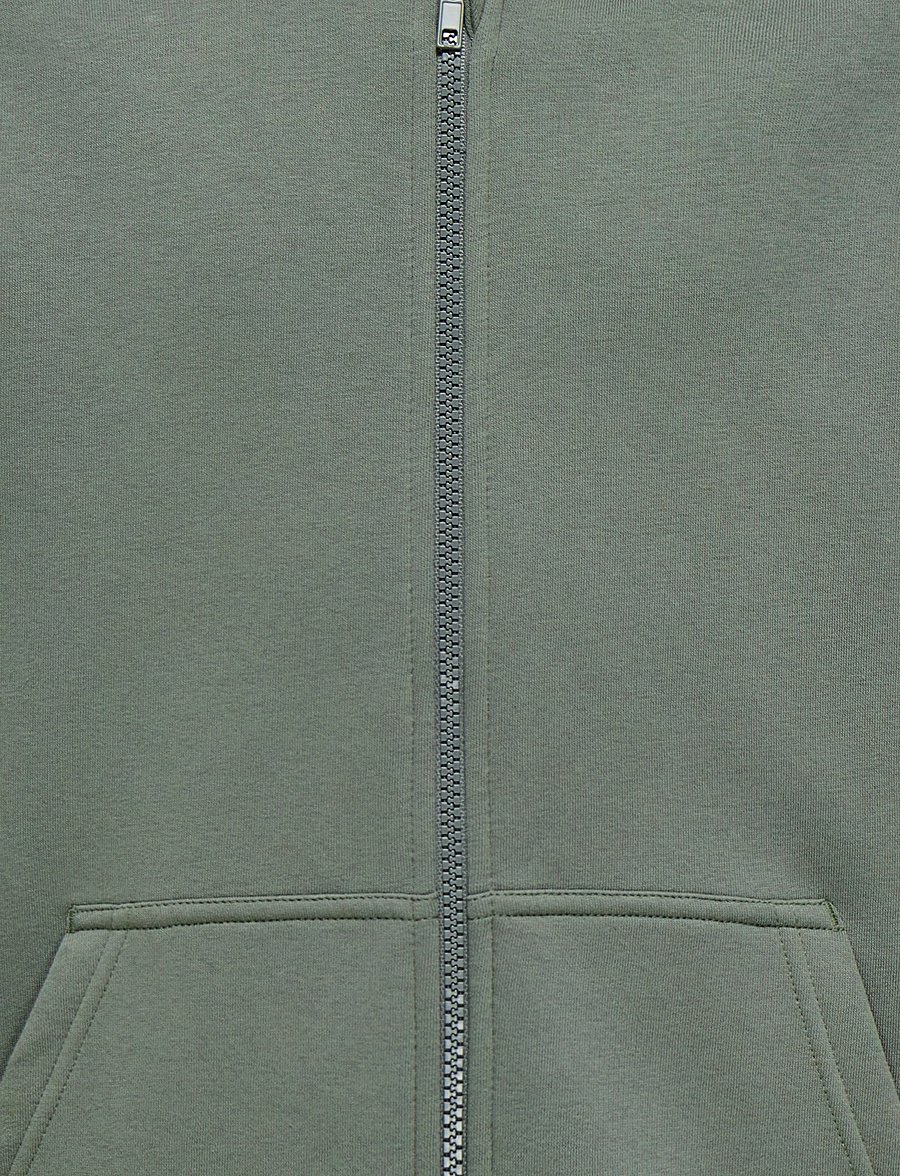 ONLY & SONS - OSJCERES ZIP THR. HOODIE SWT NOOS - kapuzenpullover - castor gray - 5