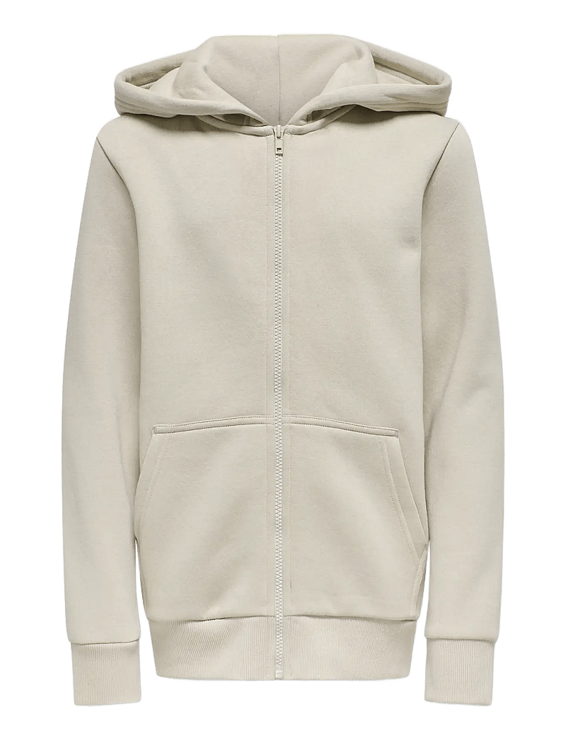 ONLY & SONS - OSJCERES ZIP THR. HOODIE SWT NOOS - kapuzenpullover - silver lining - 1