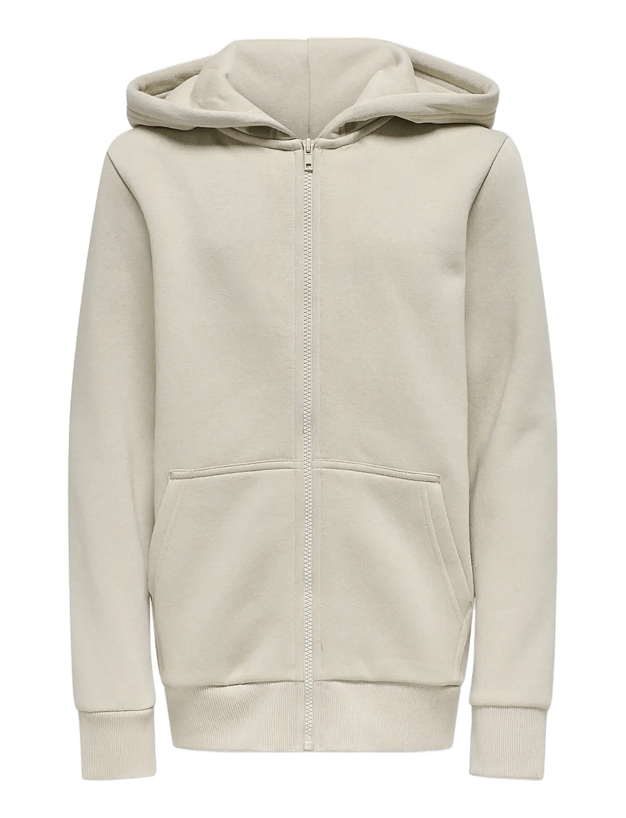 ONLY & SONS - OSJCERES ZIP THR. HOODIE SWT NOOS - pulls à capuche - silver lining - 1