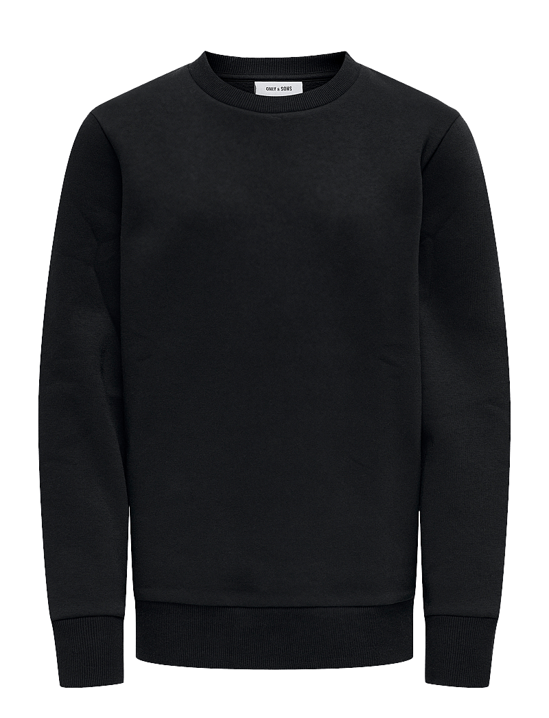ONLY & SONS - OSJCERES CREW NECK SWT NOOS - sweatshirts - black - 1