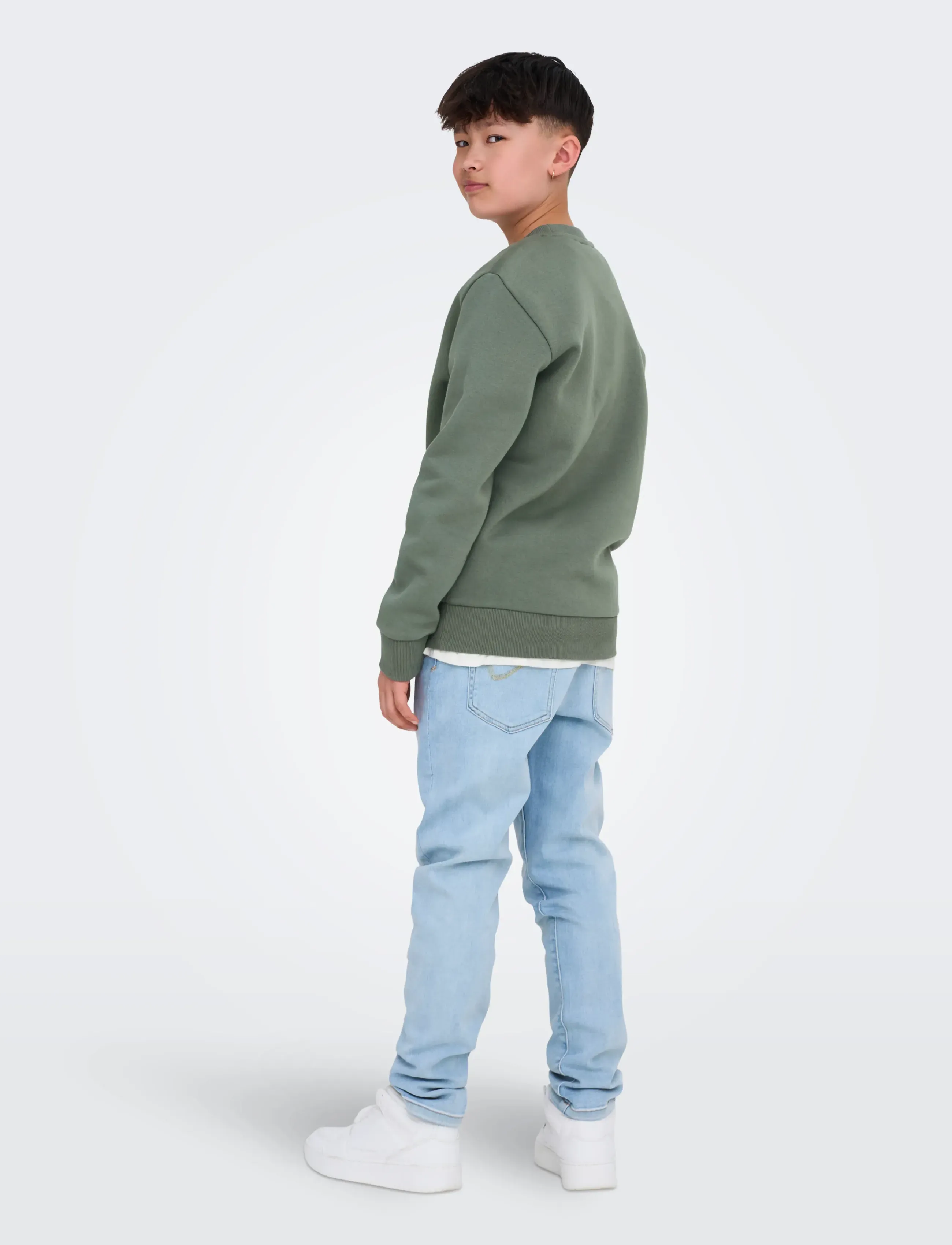 ONLY & SONS - OSJCERES CREW NECK SWT NOOS - collegepaidat - castor gray - 3