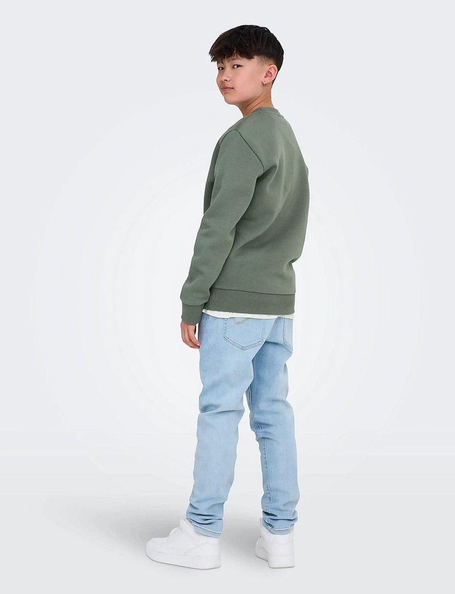 ONLY & SONS - OSJCERES CREW NECK SWT NOOS - collegepaidat - castor gray - 3