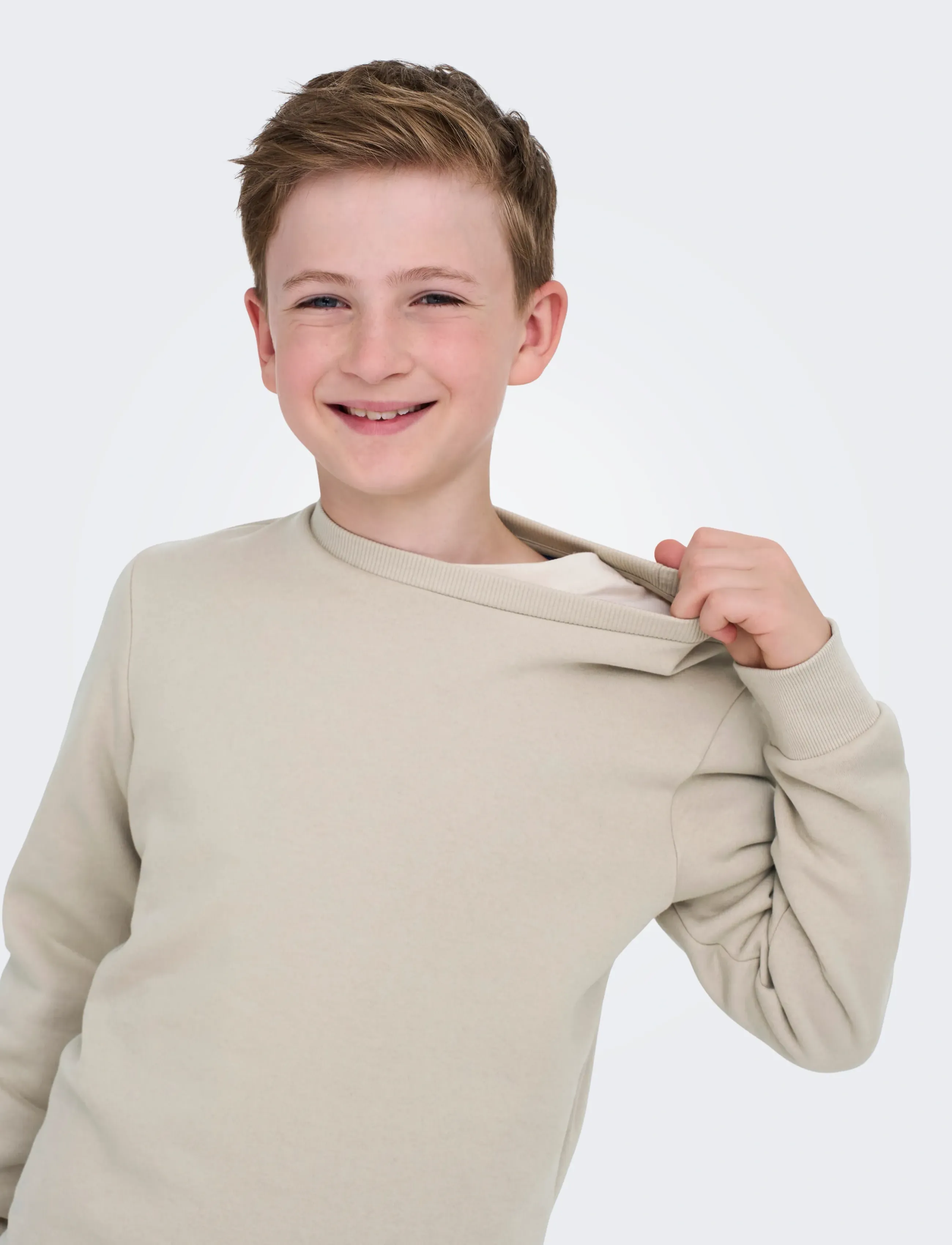 ONLY & SONS - OSJCERES CREW NECK SWT NOOS - sweatshirts - silver lining - 4