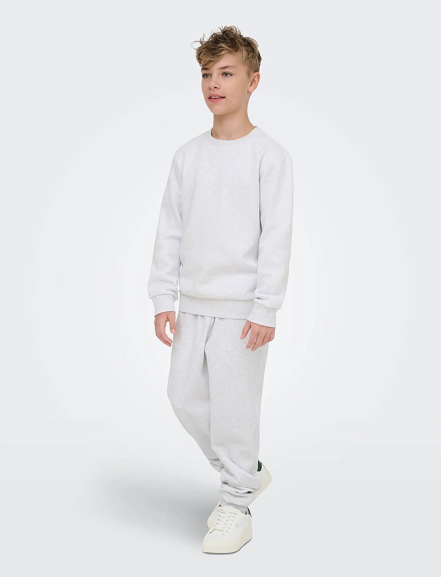 ONLY & SONS - OSJCERES SWEAT PANTS SWT NOOS - sweatpants - super light grey melange - 5