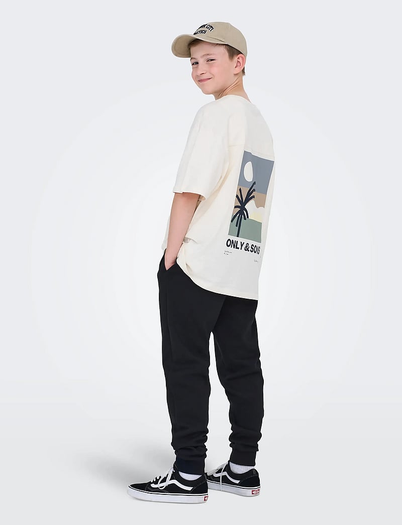 ONLY & SONS - OSJCERES SWEAT PANTS SWT NOOS - dressipüksid - black - 3