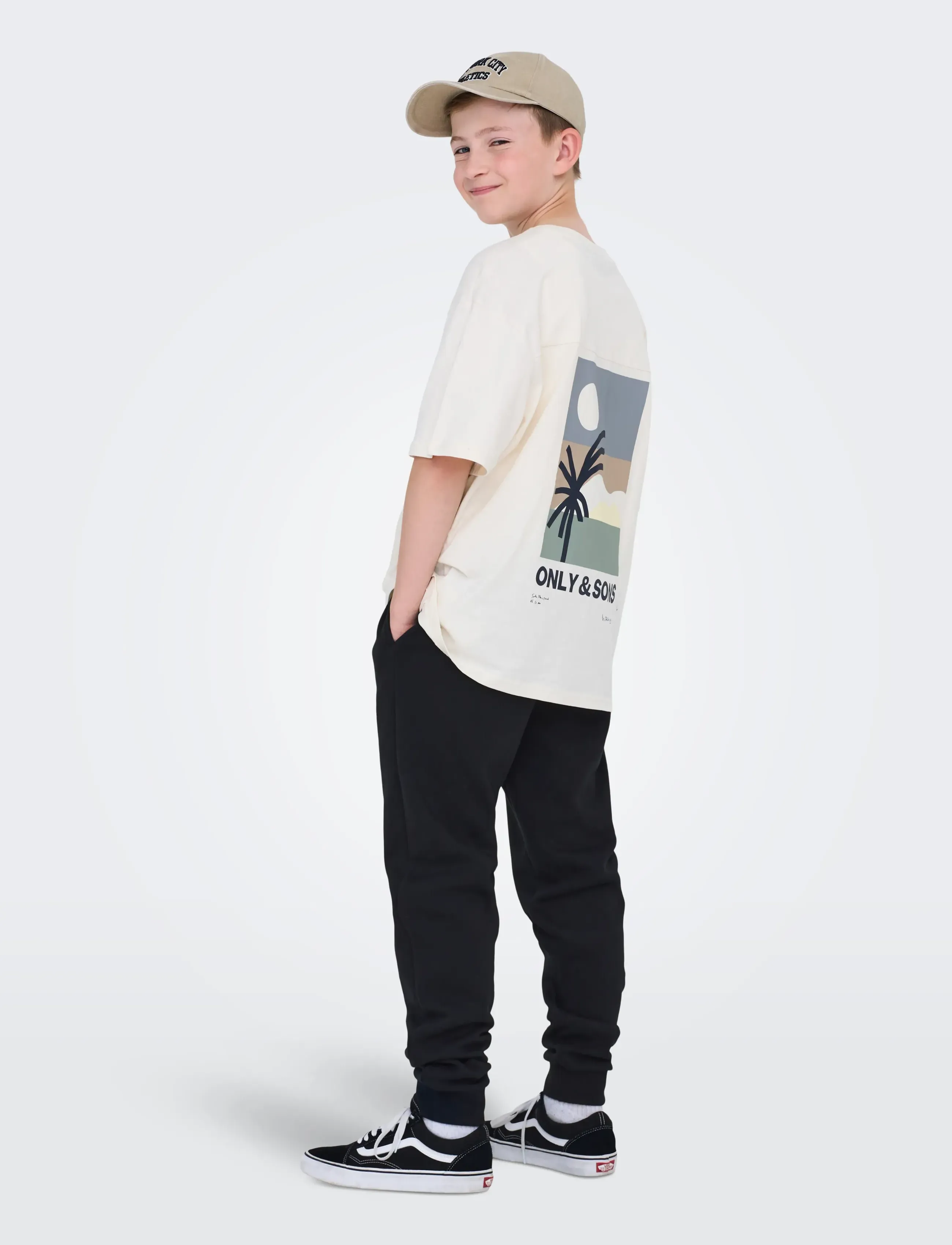 ONLY & SONS - OSJCERES SWEAT PANTS SWT NOOS - dressipüksid - black - 3