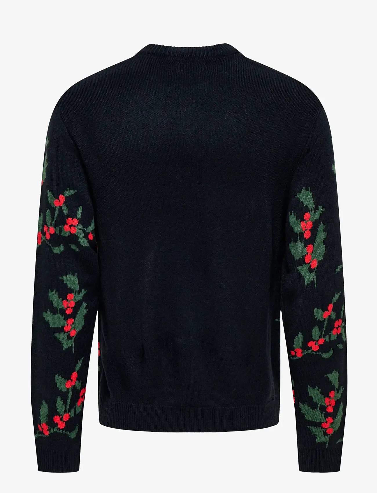 ONLY & SONS - ONSXMAS REG 5 MIST CARD KNIT CS - koftor - dark navy - 1