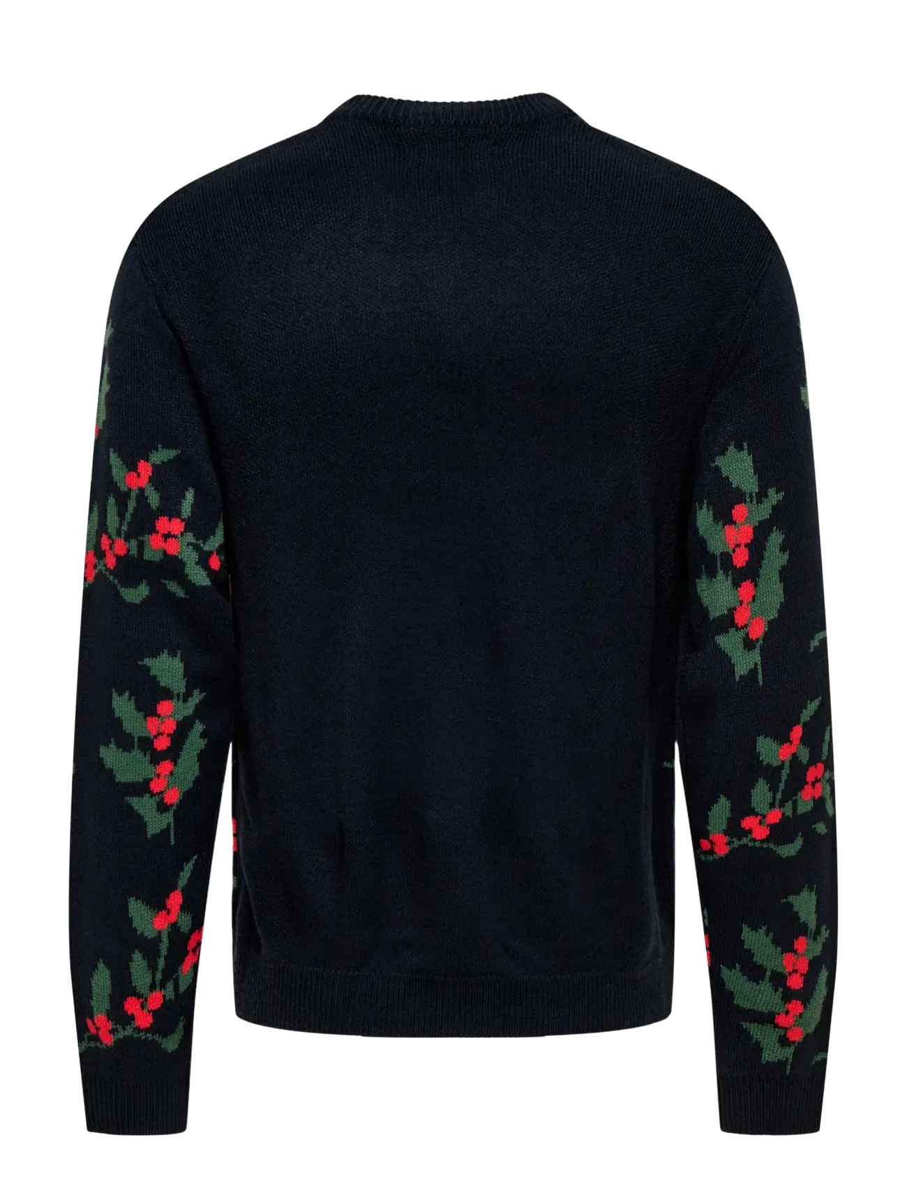 ONLY & SONS - ONSXMAS REG 5 MIST CARD KNIT CS - dark navy - 1