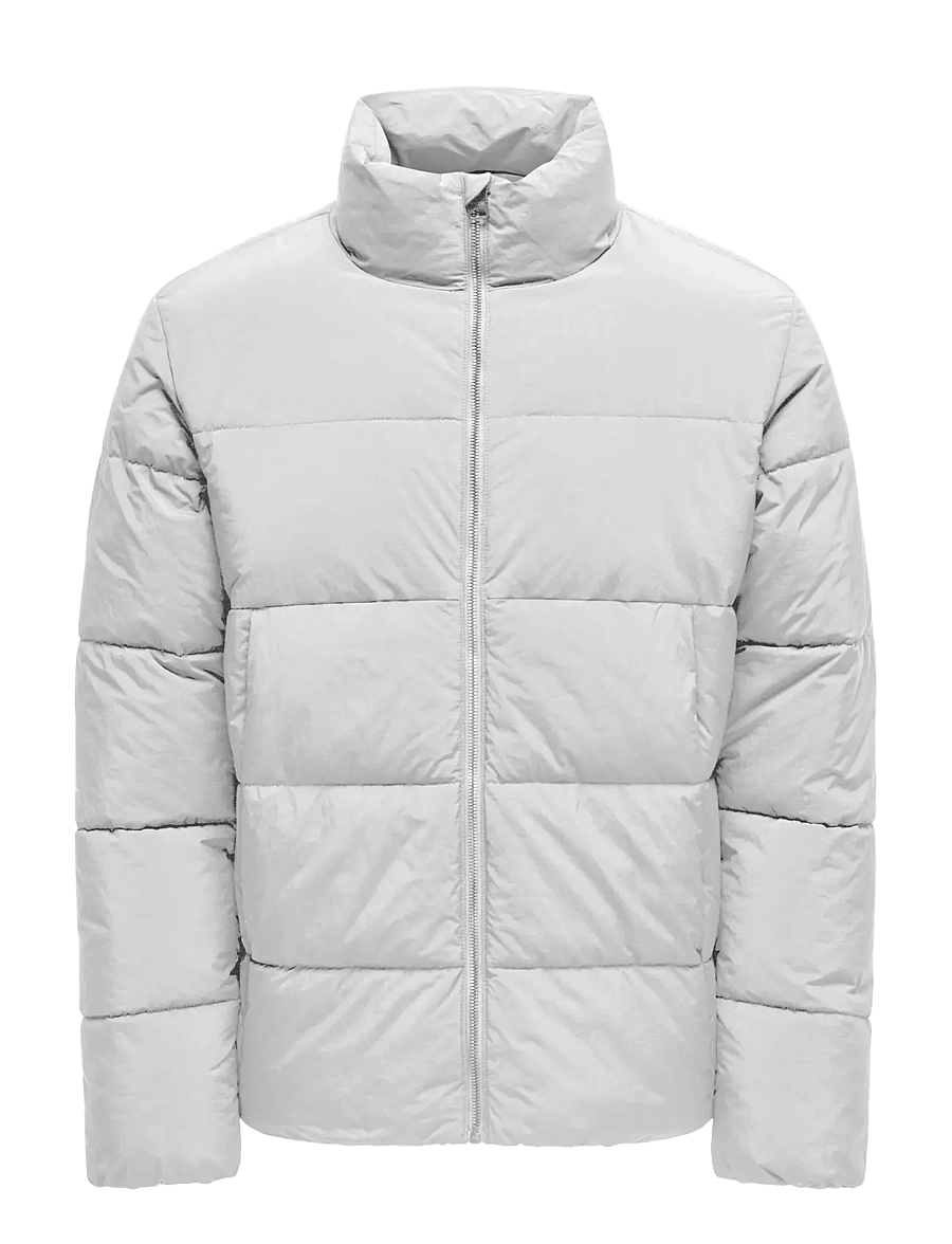 ONLY & SONS - ONSGLOBAL PUFFER JACKET CS OTW - daunenjacken - cool grey - 0