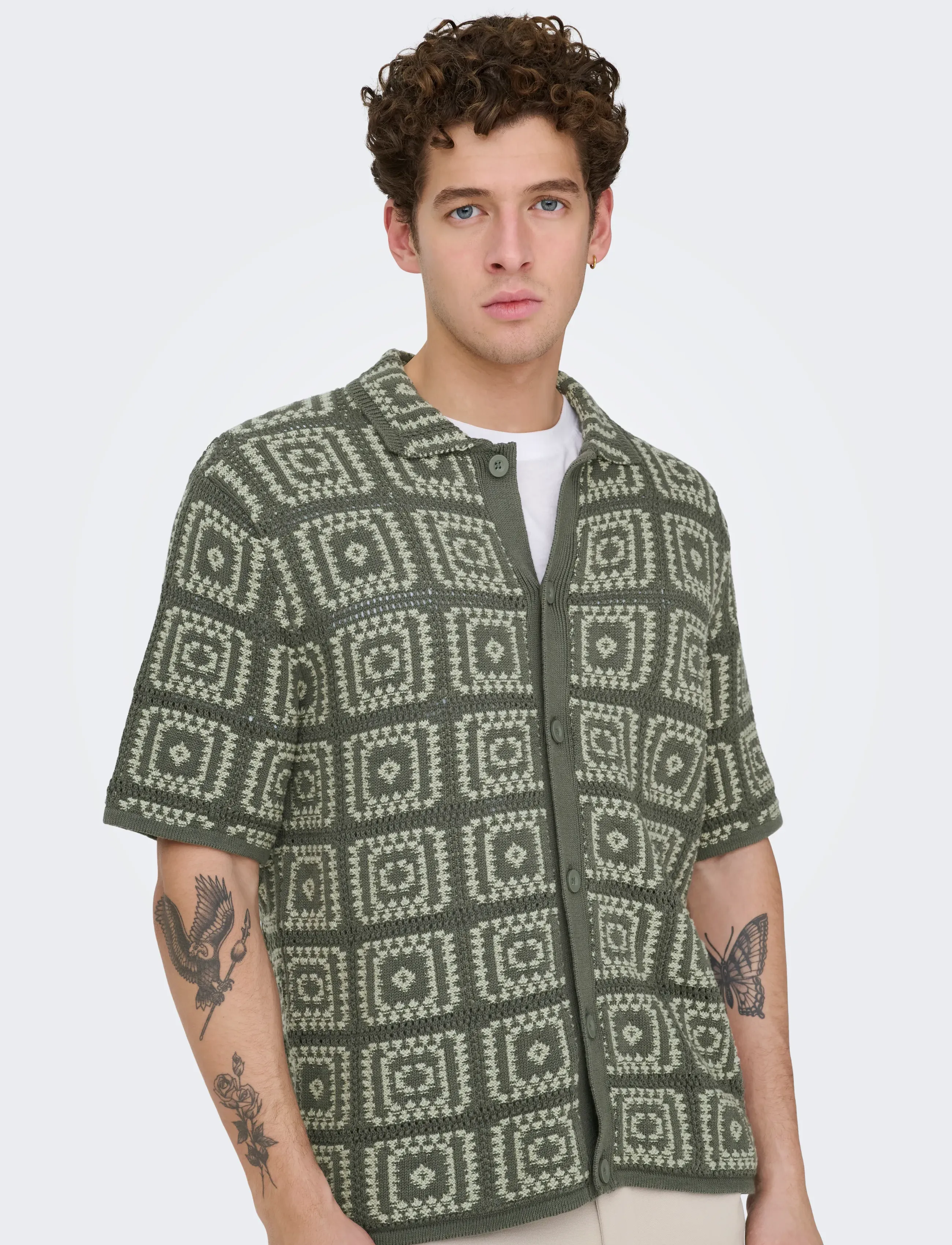 Onsbart Rlx 5 Ss Shirt Knit Noos 5