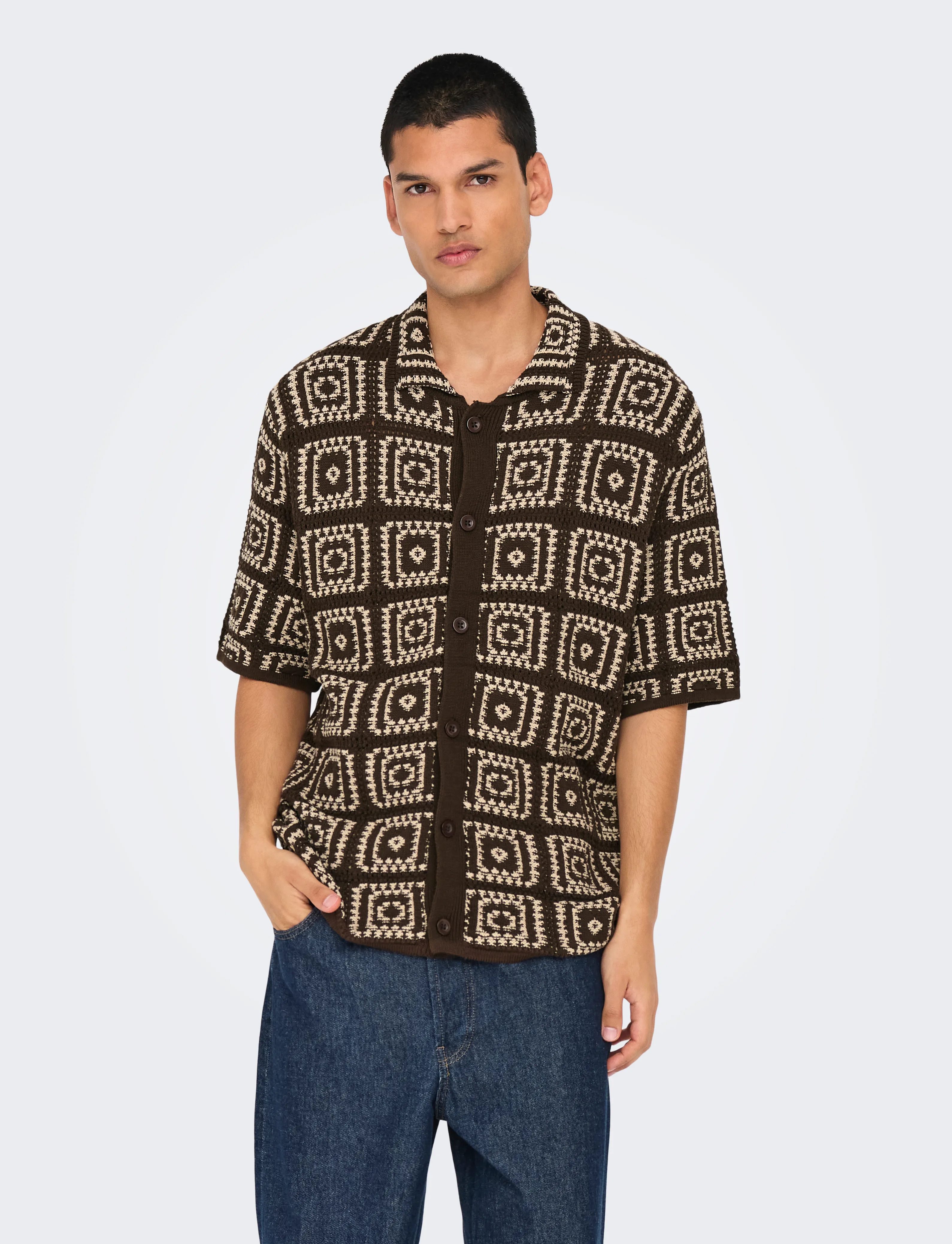 Onsbart Rlx 5 Ss Shirt Knit Noos