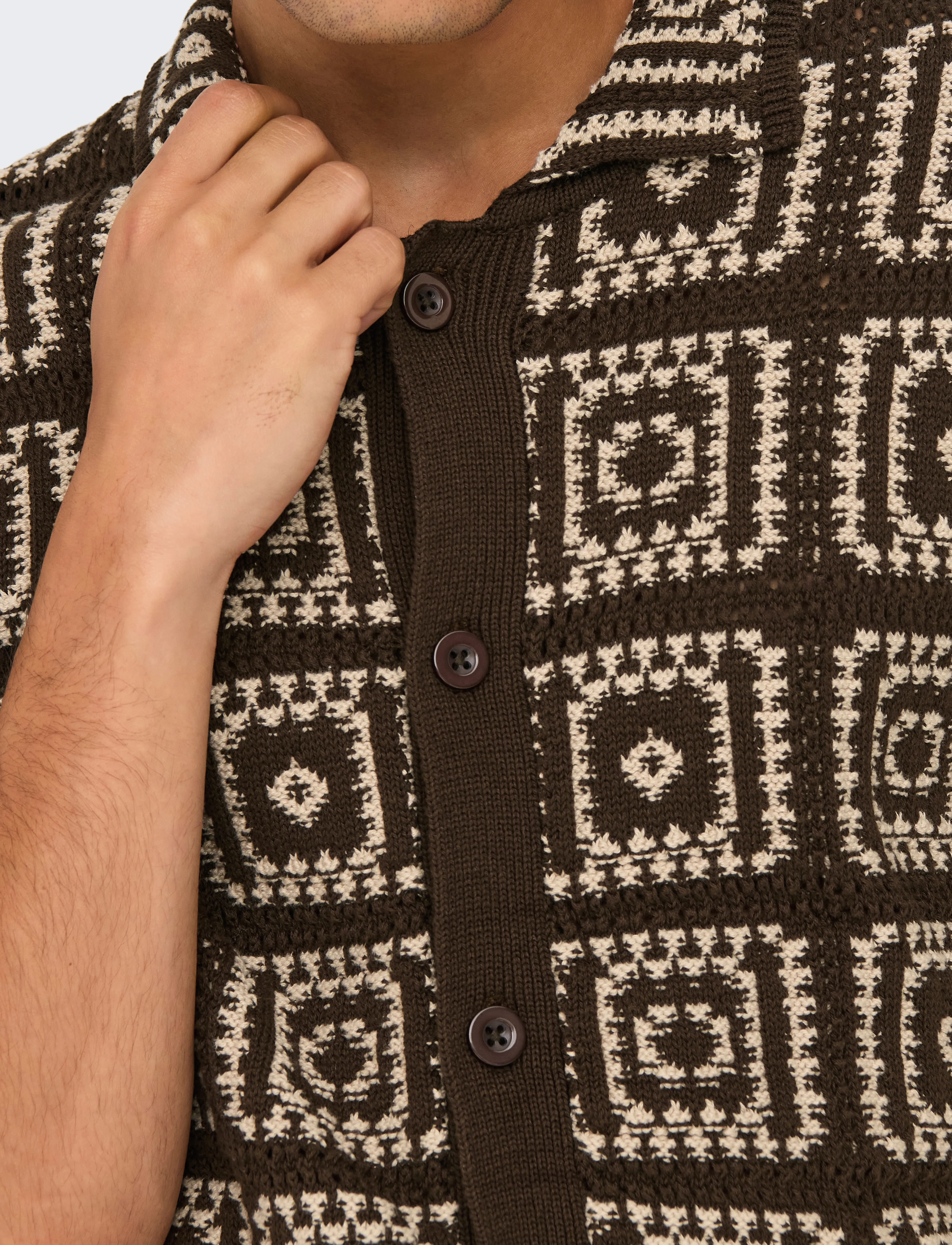 Onsbart Rlx 5 Ss Shirt Knit Noos 5