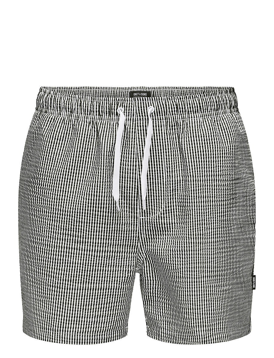 ONLY & SONS - OSJTED STRIPE SEERSUCKER SWIM ACC - badehosen - kambaba - 0