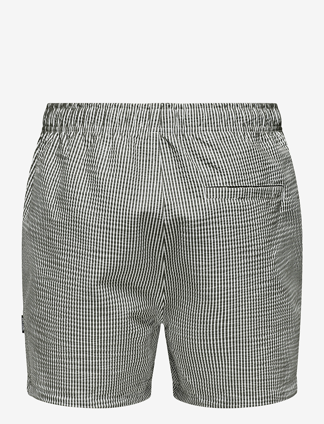 ONLY & SONS - OSJTED STRIPE SEERSUCKER SWIM ACC - kambaba - 1