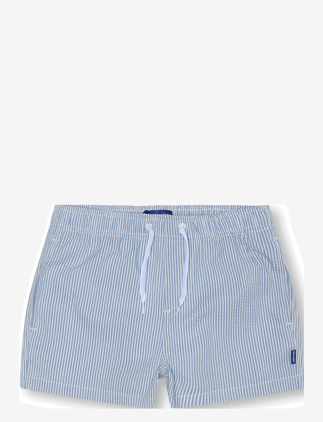 ONLY & SONS - OSJTED STRIPE SEERSUCKER SWIM ACC - badehosen - quiet harbor - 0