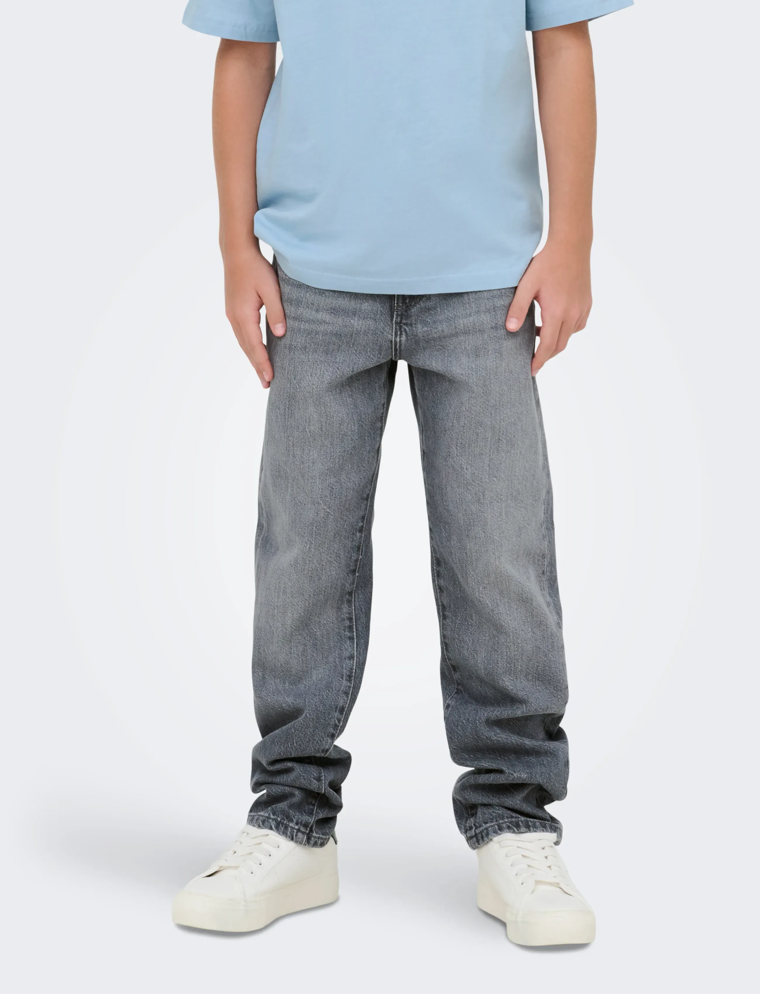 ONLY & SONS OSJEDGE STRAIGHT MG 3365 TAI DNM NOOS - Underdele - MEDIUM GREY DENIM / grey