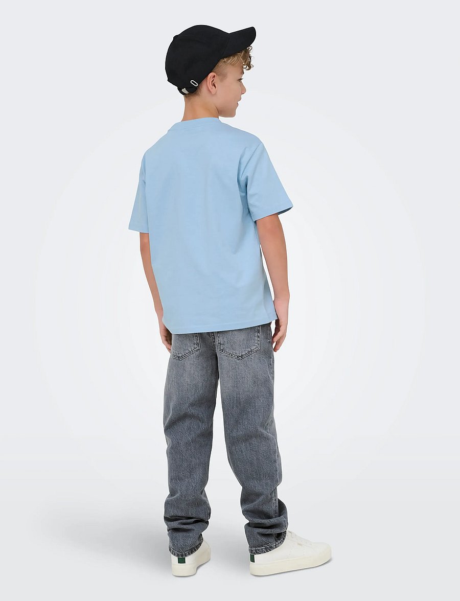 ONLY & SONS - OSJEDGE STRAIGHT MG 3365 TAI DNM NOOS - loose jeans - medium grey denim - 3