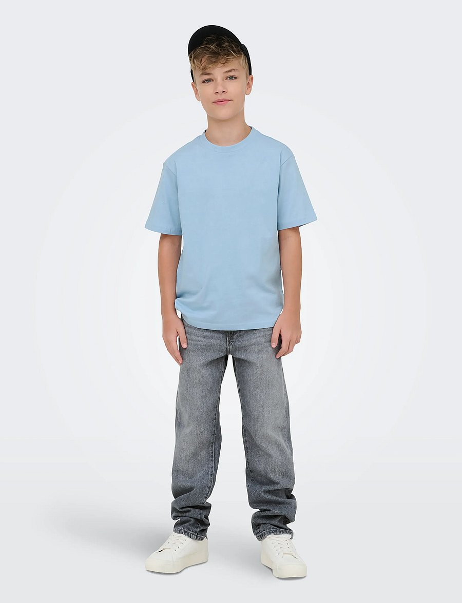ONLY & SONS - OSJEDGE STRAIGHT MG 3365 TAI DNM NOOS - loose jeans - medium grey denim - 4
