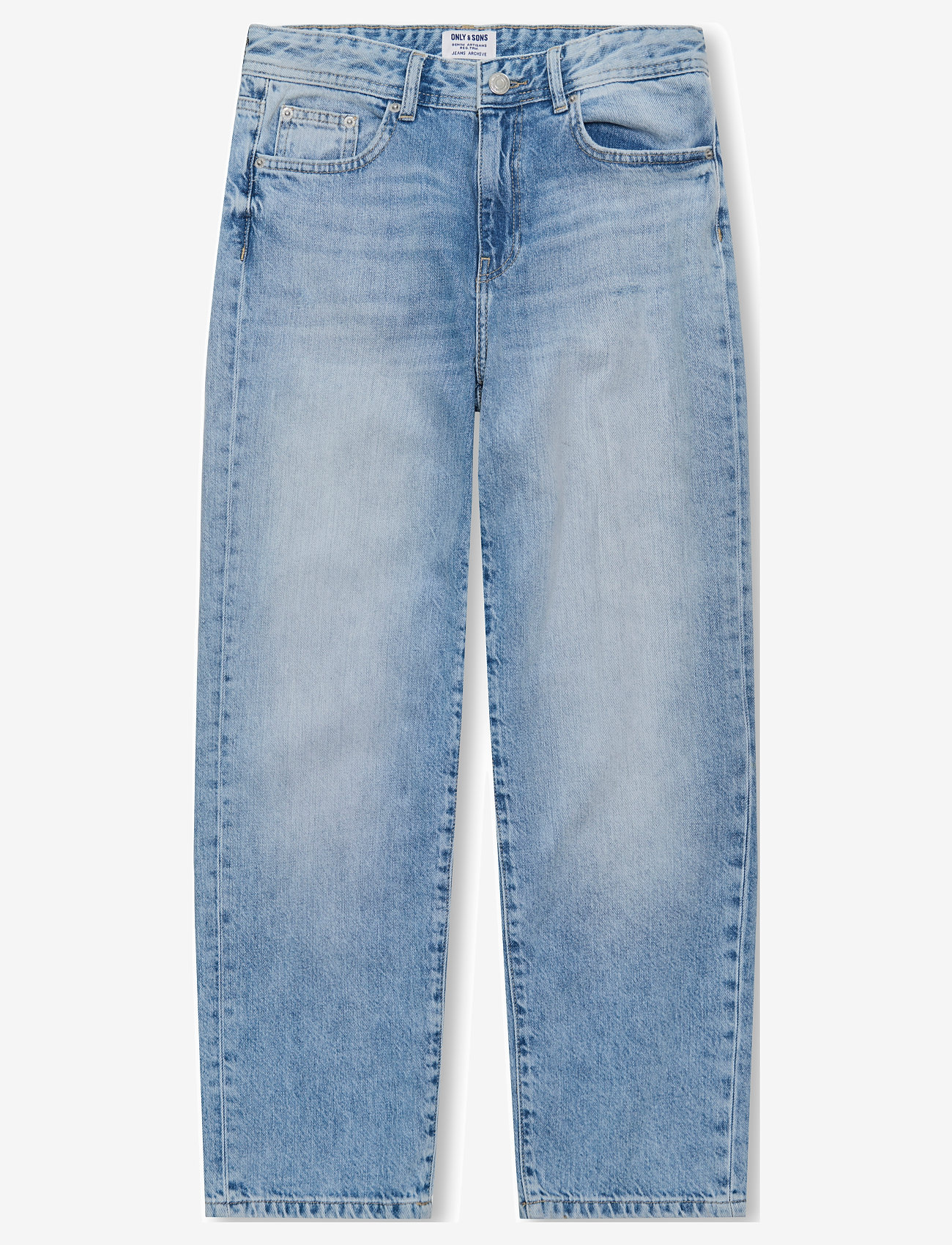 ONLY & SONS - OSJFADE LOOSE LB 3373 PIM DNM - light blue denim - 0
