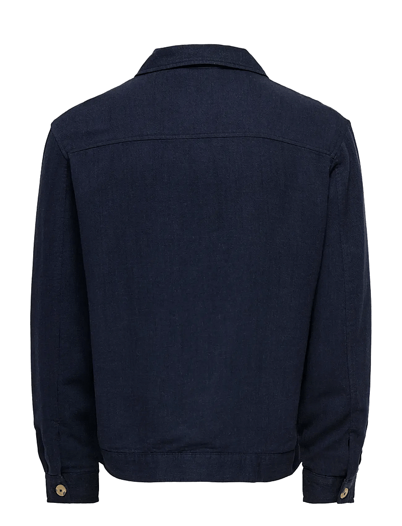 ONLY & SONS - -ONSELIOT STRUCTURE 0075 JACKET CS - herbstjacken - dark navy - 1