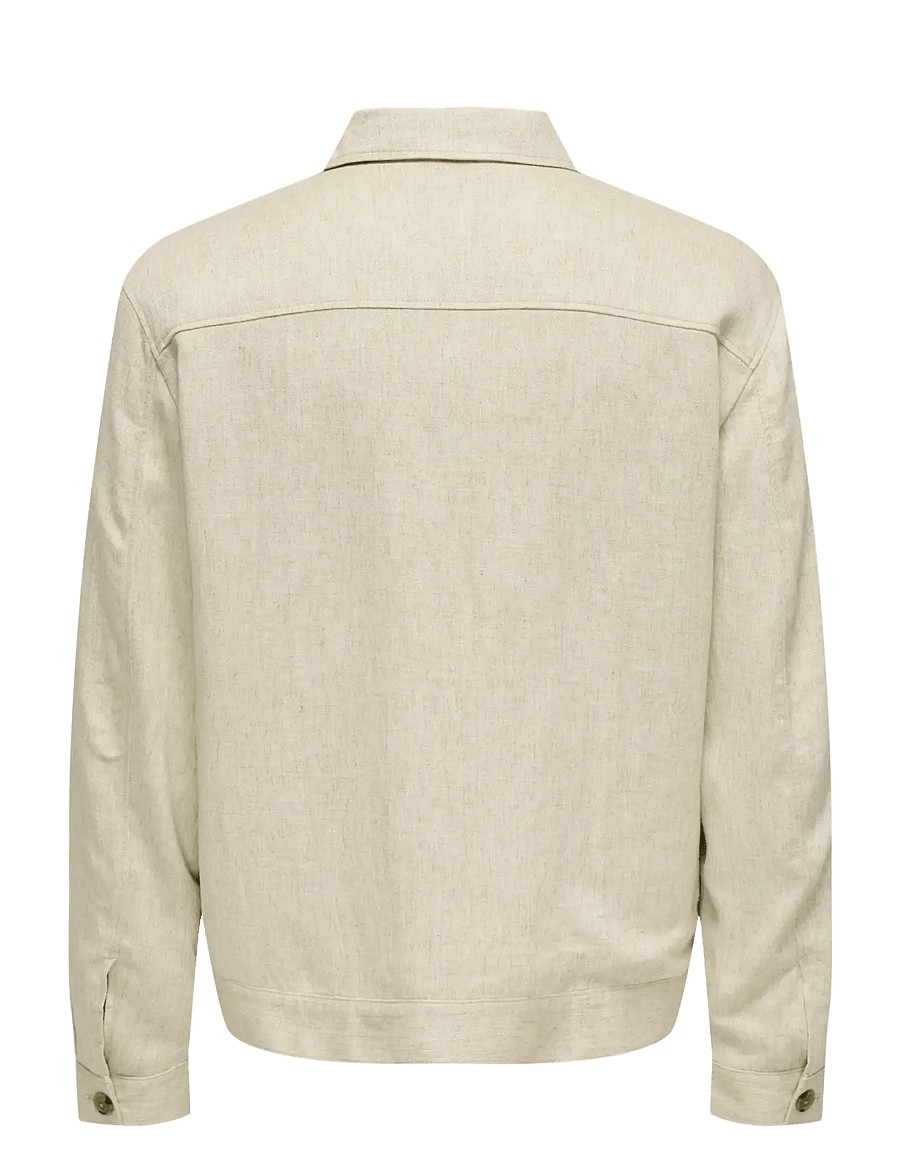 ONLY & SONS - -ONSELIOT STRUCTURE 0075 JACKET CS - frühlingsjacken - oatmeal - 1
