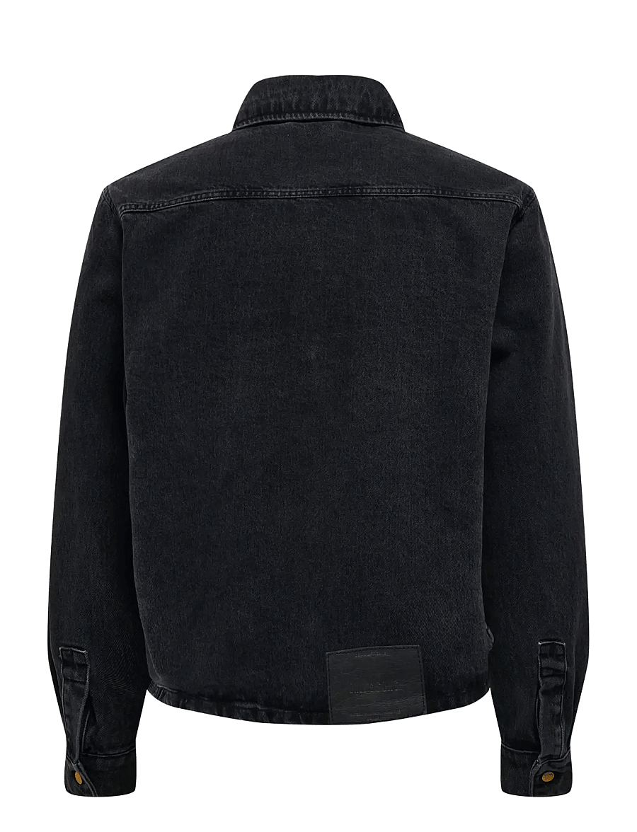 ONLY & SONS - ONSSPRICK BOX AZG DNM JACKET - ofodrade jeansjackor - black denim - 1