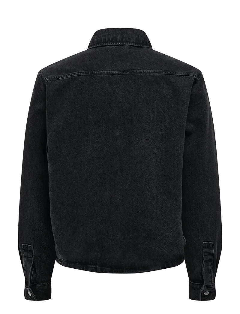 ONLY & SONS - ONSSPRICK BOX AZG DNM JACKET - ofodrade jeansjackor - washed black - 2