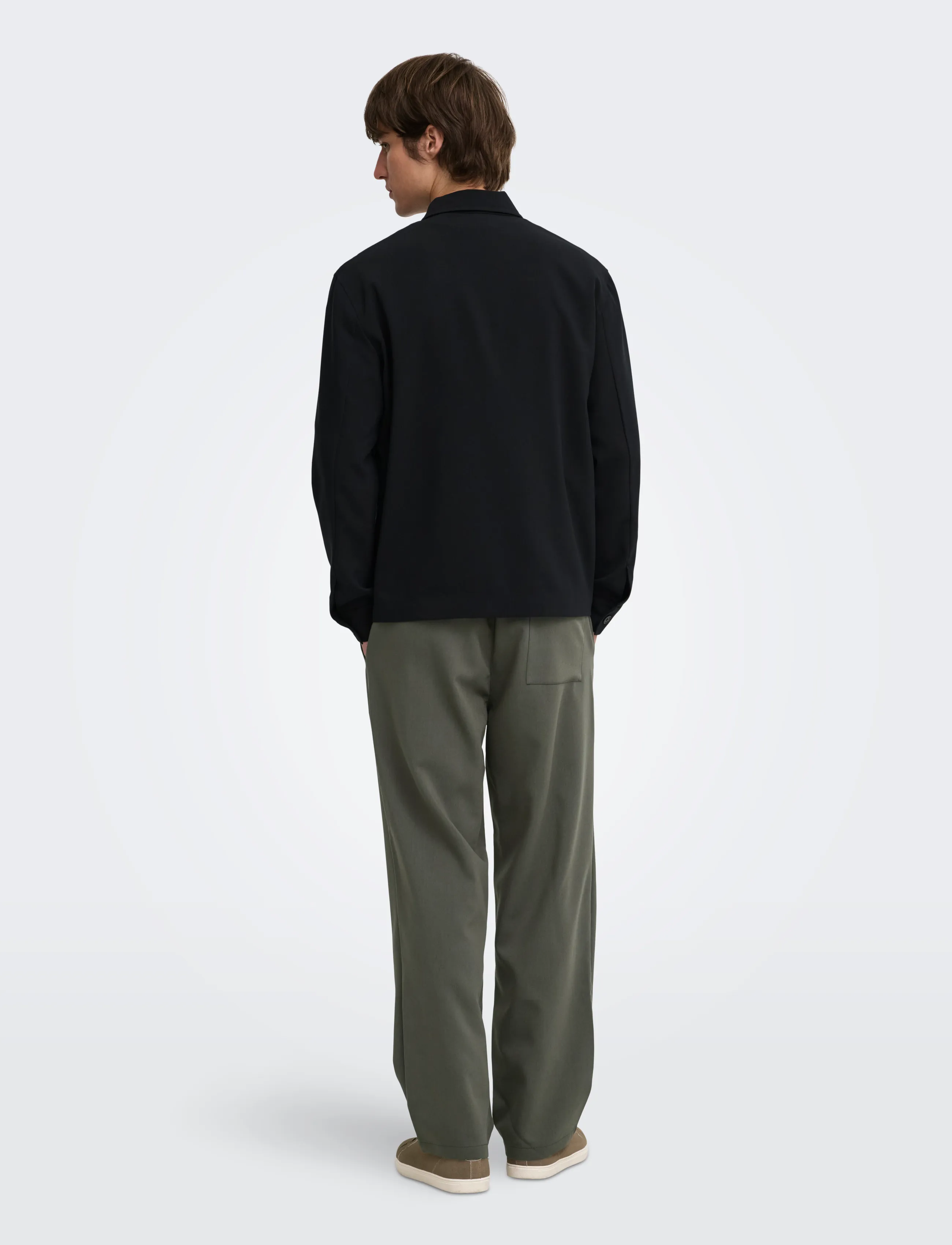 ONLY & SONS - ONSWILL 0292 LOOSE STRING PANT FRML NOOS - kollektioner - beluga - 3