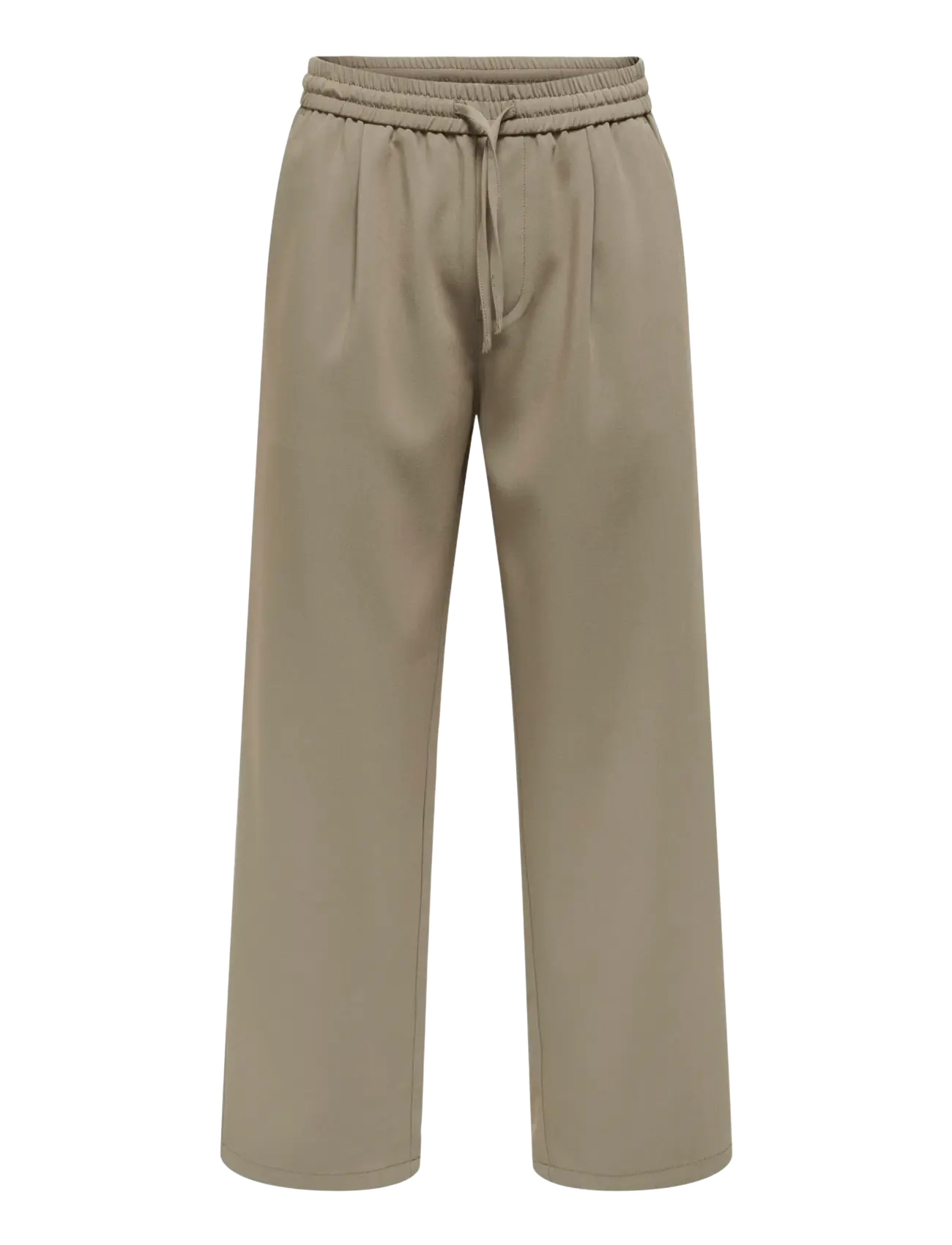 ONLY & SONS Onswill 0292 Loose String Pant Frml Noos, XL, Unterteile, Beige - Sweatpants, Männerswear