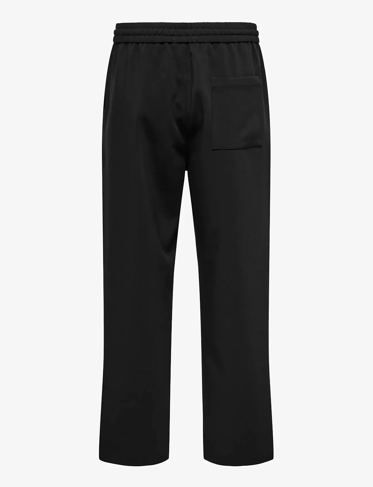 ONLY & SONS - ONSWILL 0292 LOOSE STRING PANT FRML NOOS - madalaimad hinnad - jet black - 1
