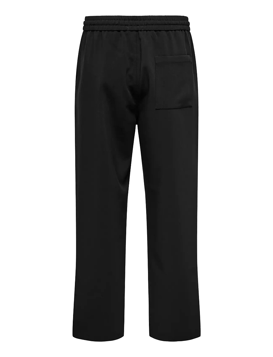 ONLY & SONS - ONSWILL 0292 LOOSE STRING PANT FRML NOOS - kollektionen - jet black - 2