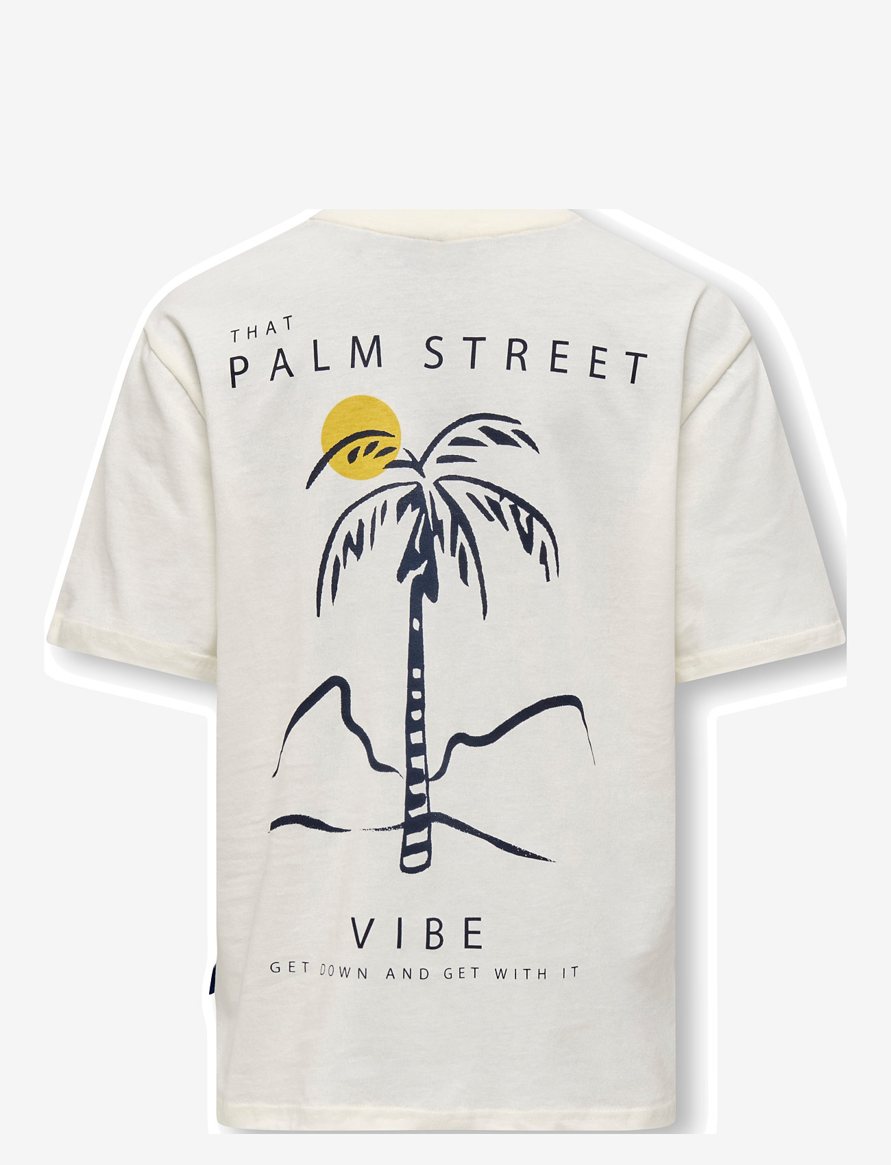 ONLY & SONS - OSJSUMMERLIFE S/S RLX PRINTED TEE JRS - herbstliche kleidung - tofu - 1