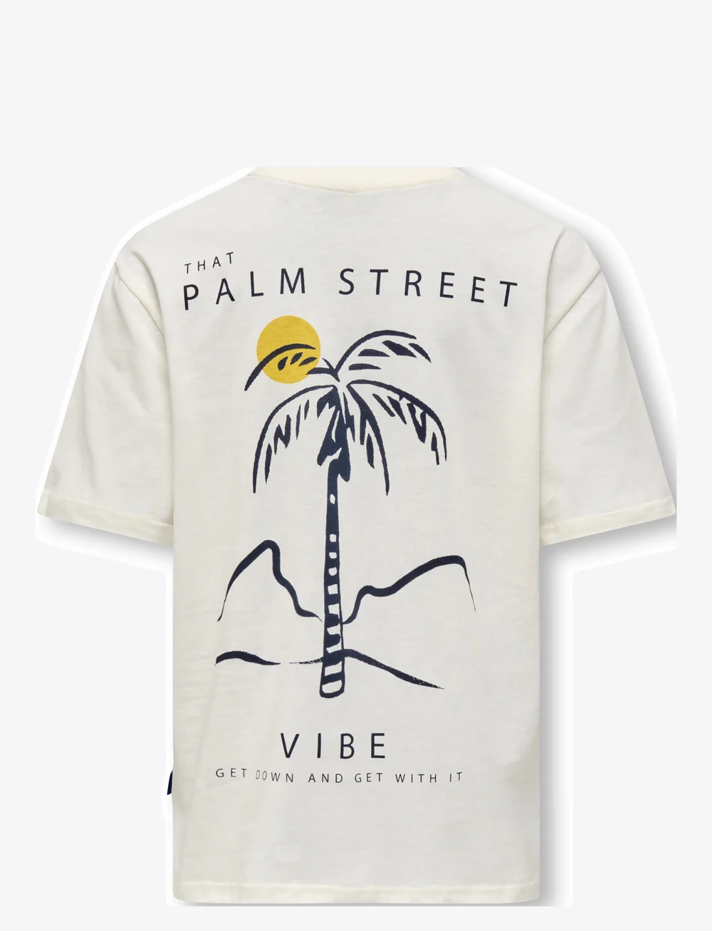 ONLY & SONS - OSJSUMMERLIFE S/S RLX PRINTED TEE JRS - kurzärmelige - tofu - 2