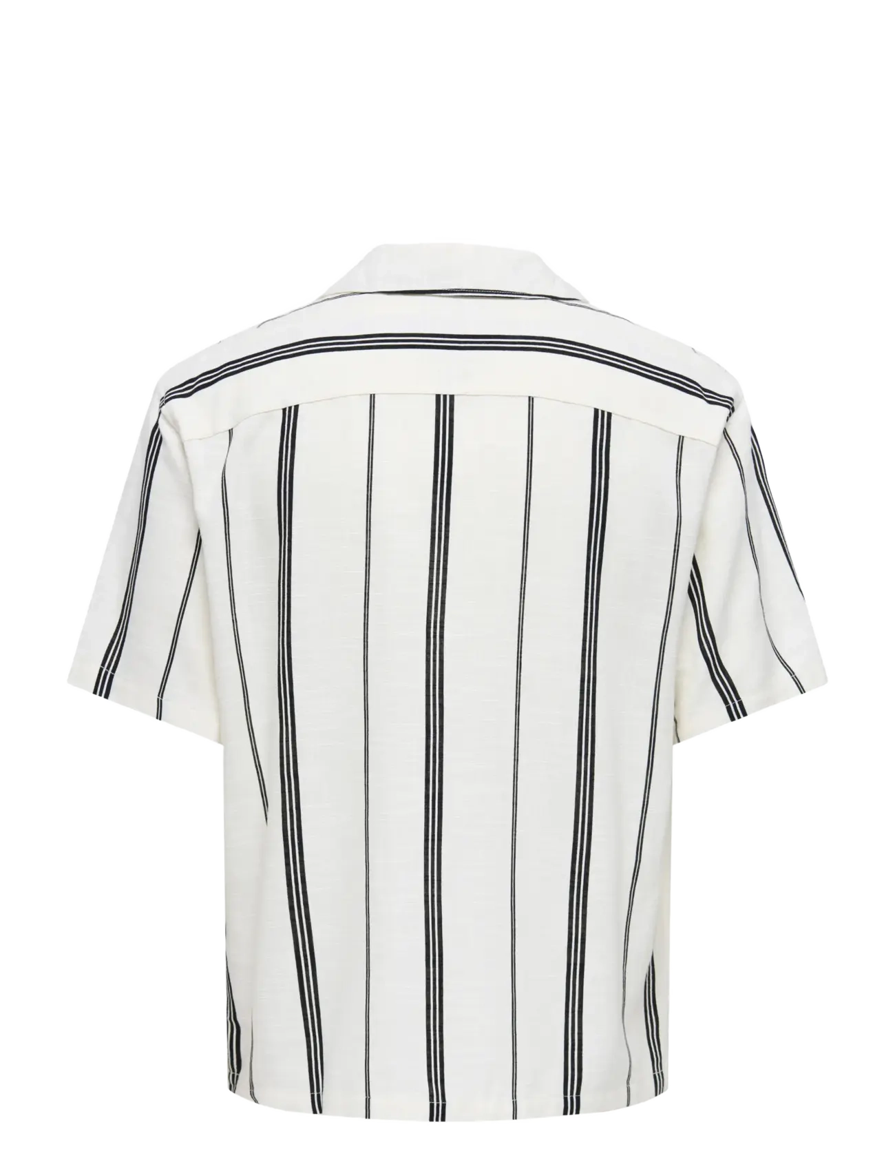 ONLY & SONS - ONSSTEPAN LOOSE FIT 006 SHIRT - röndóttar skyrtur - bright white - 1